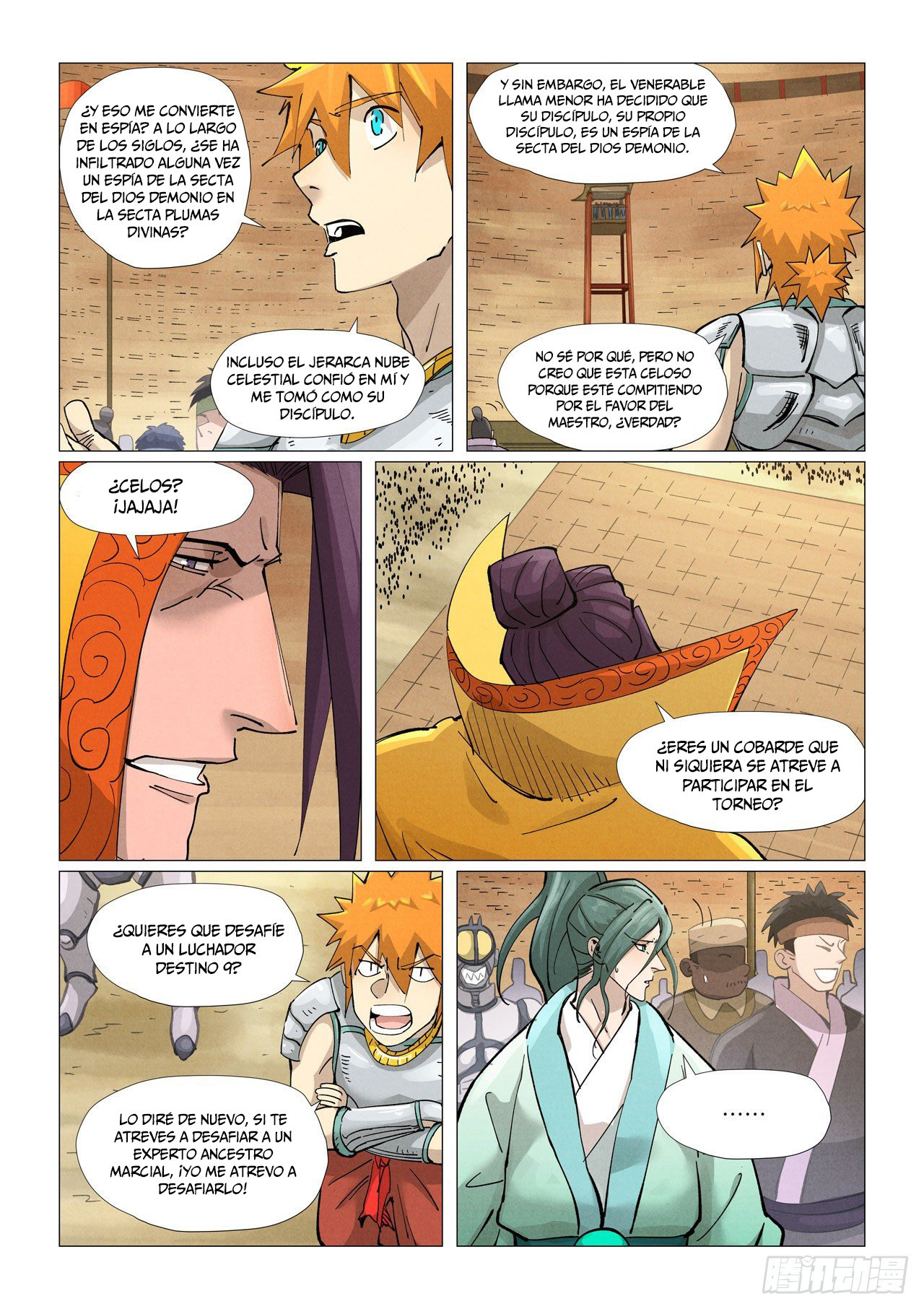 Read Tales of Demons and Gods ES Manga Online