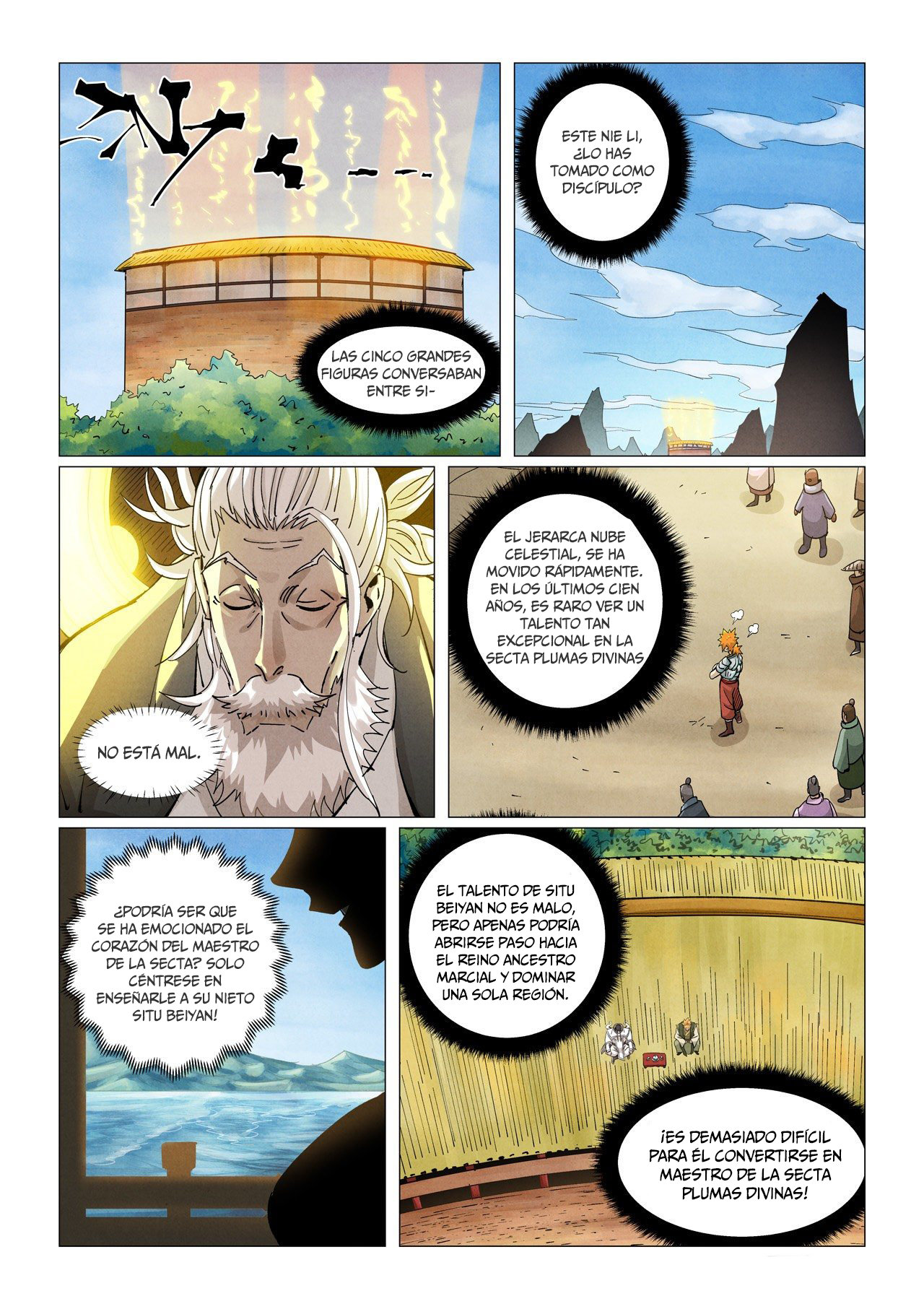 Read Tales of Demons and Gods ES Manga Online