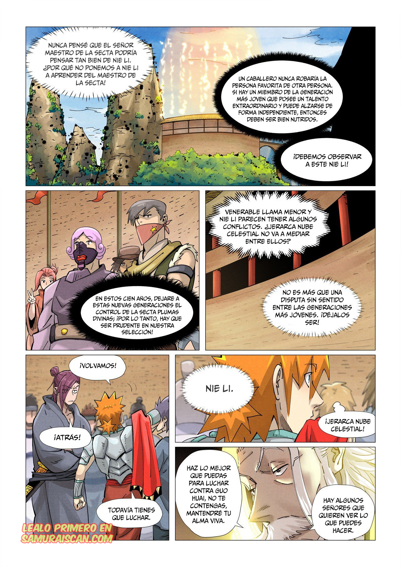Read Tales of Demons and Gods ES Manga Online