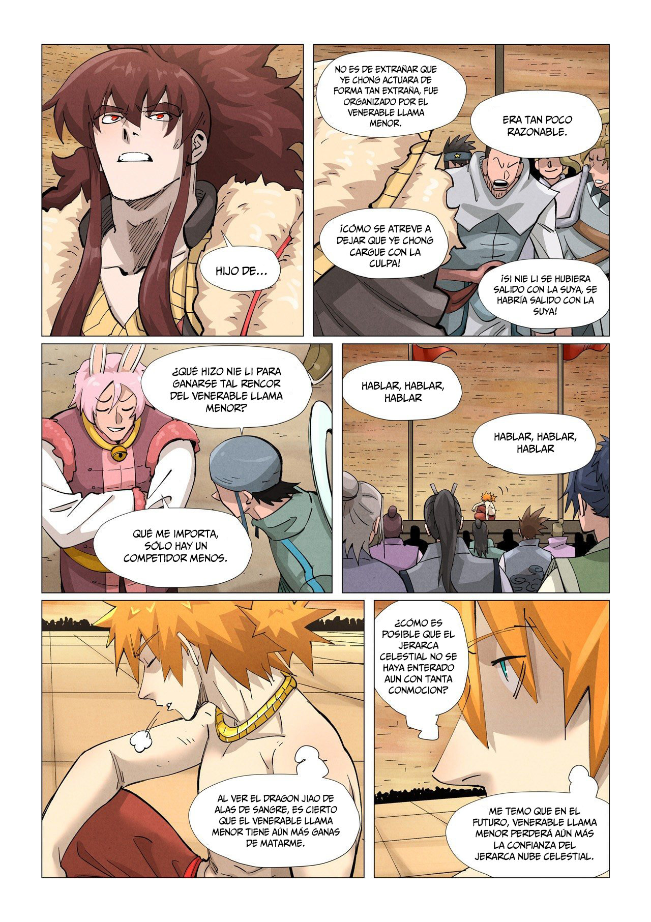 Read Tales of Demons and Gods ES Manga Online