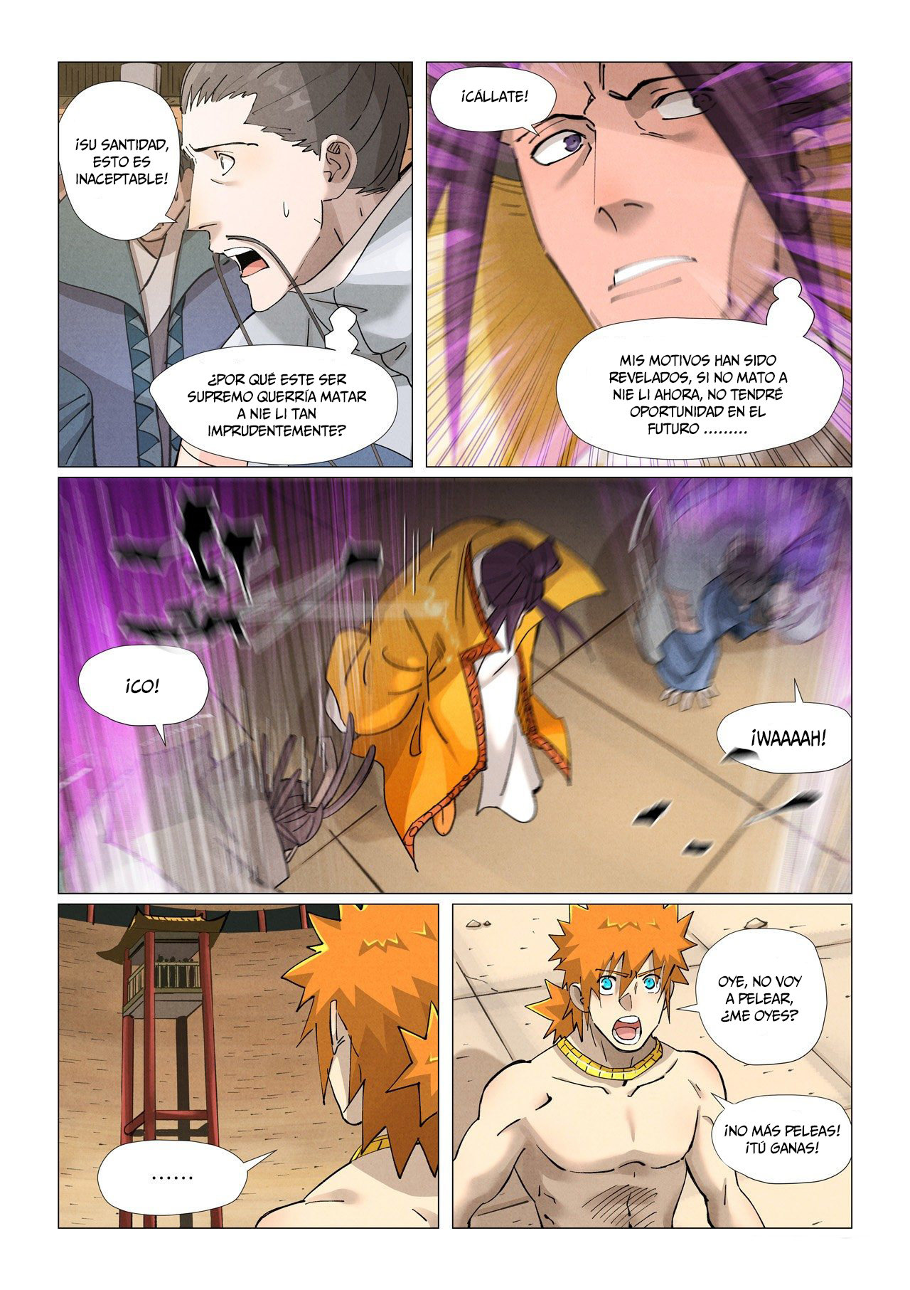 Read Tales of Demons and Gods ES Manga Online