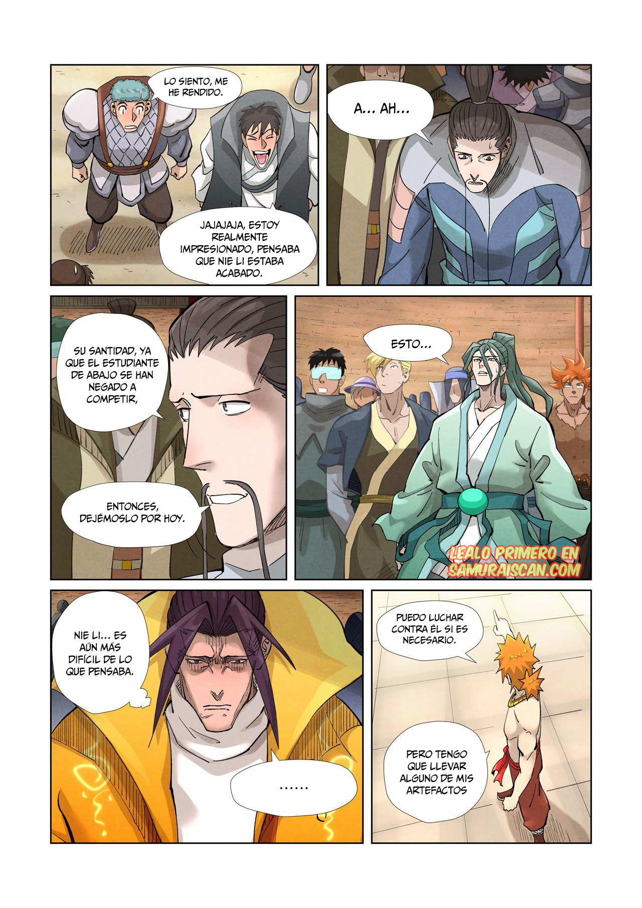 Read Tales of Demons and Gods ES Manga Online