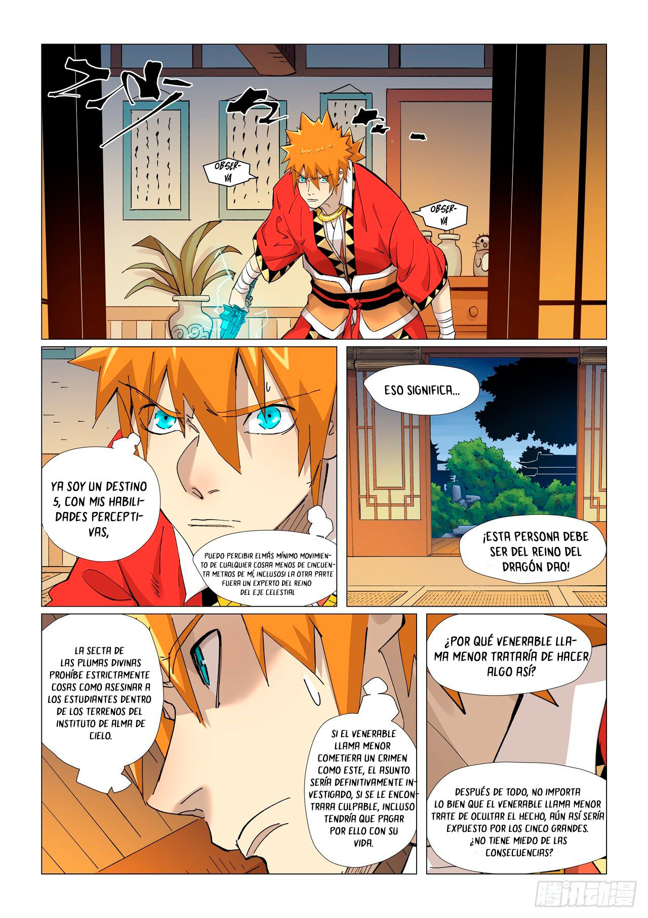 Read Tales of Demons and Gods ES Manga Online