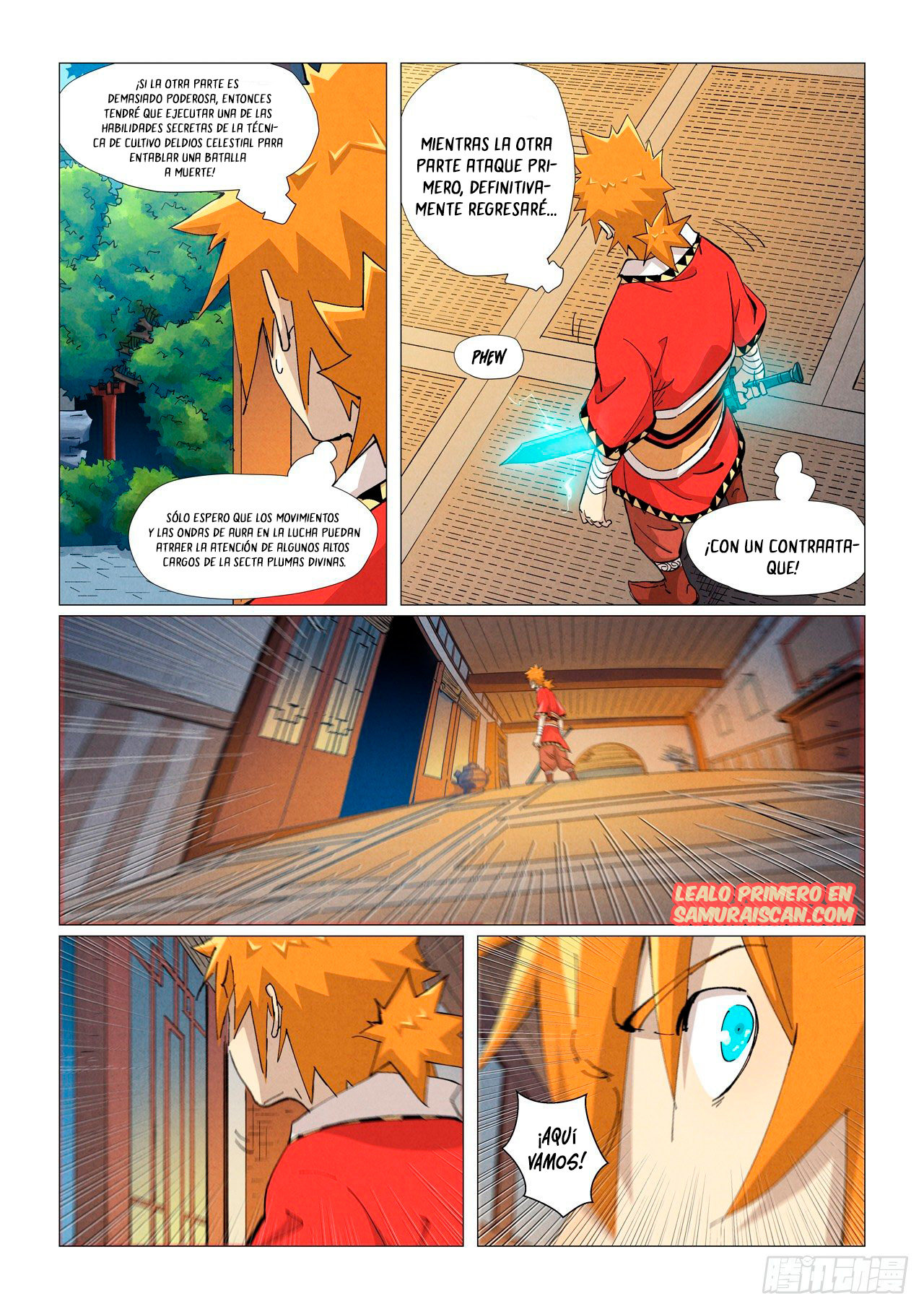 Read Tales of Demons and Gods ES Manga Online