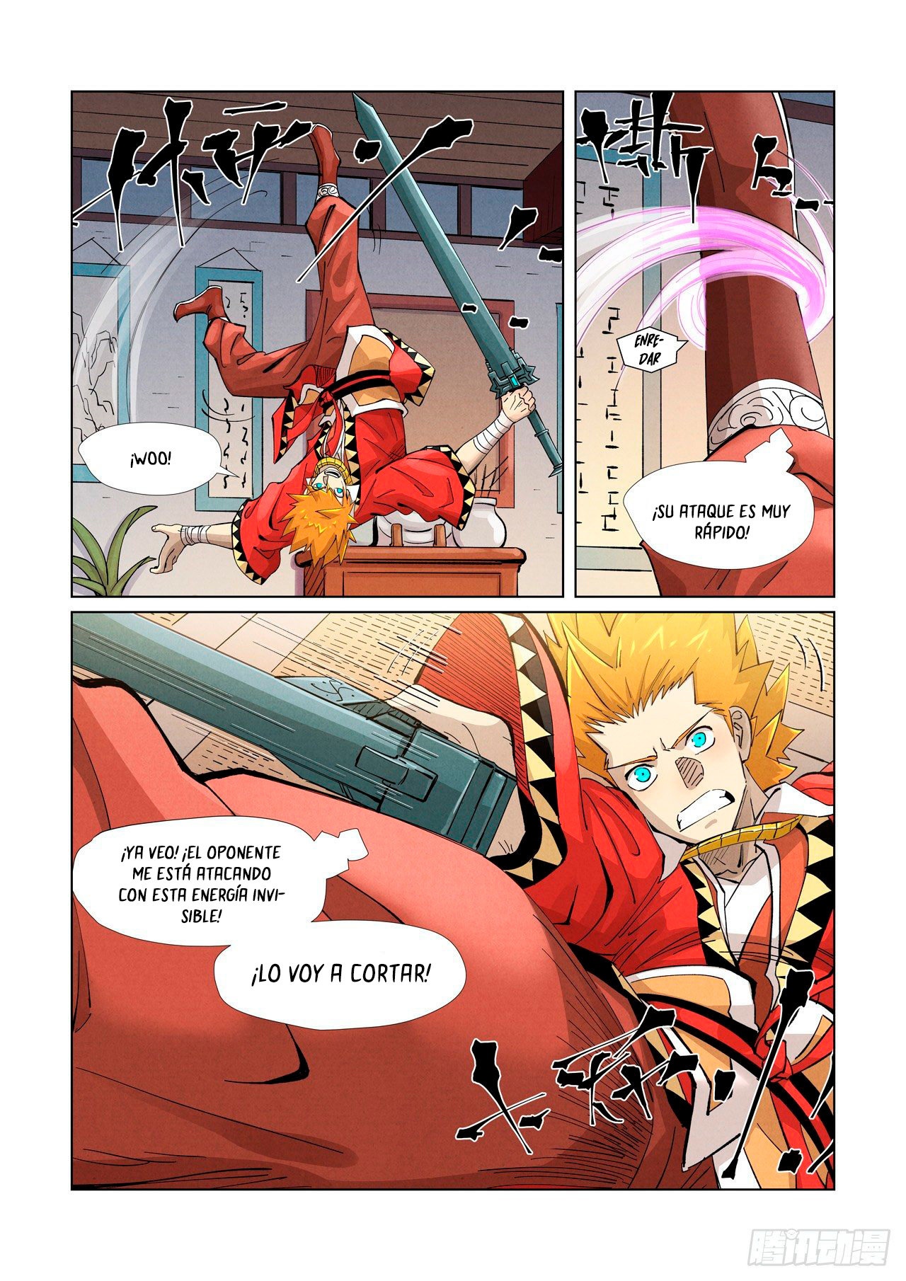 Read Tales of Demons and Gods ES Manga Online