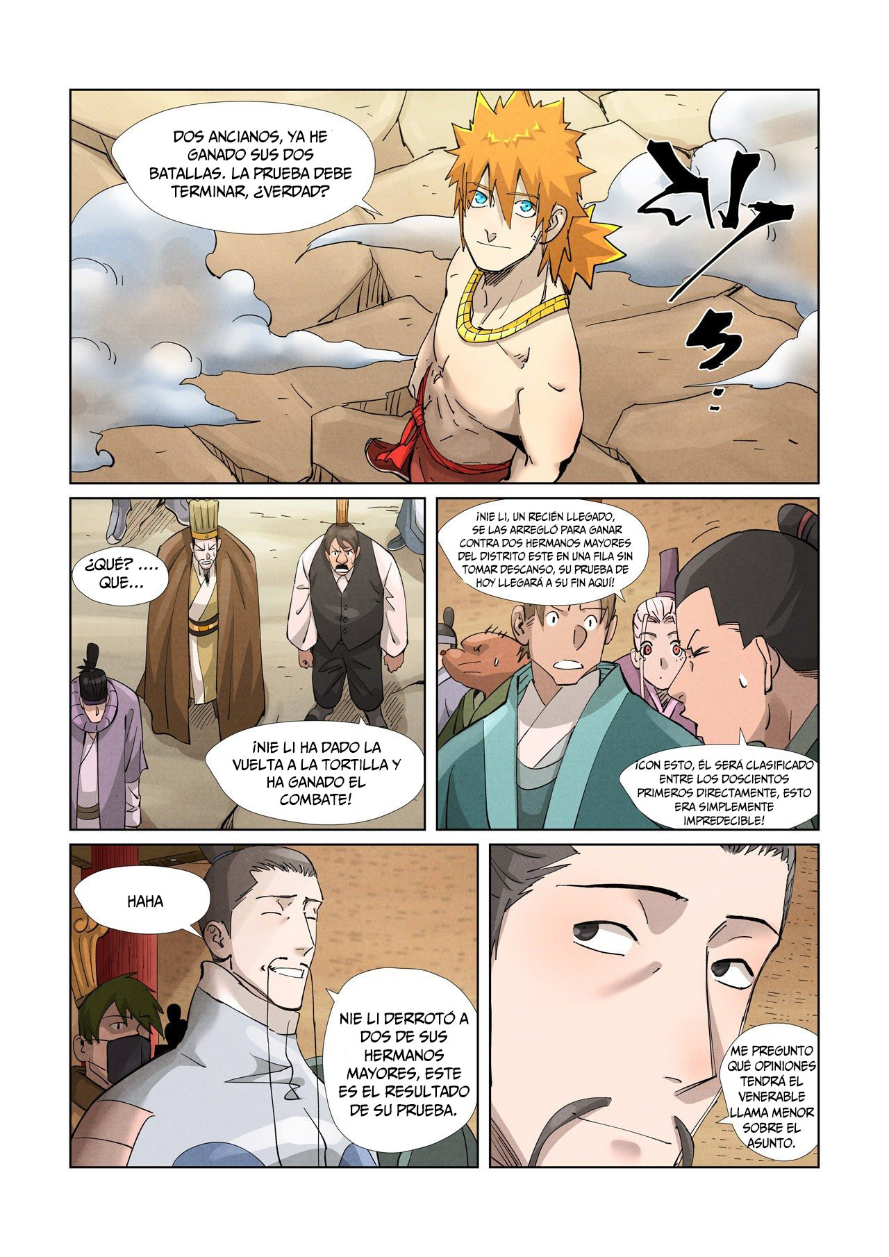 Read Tales of Demons and Gods ES Manga Online