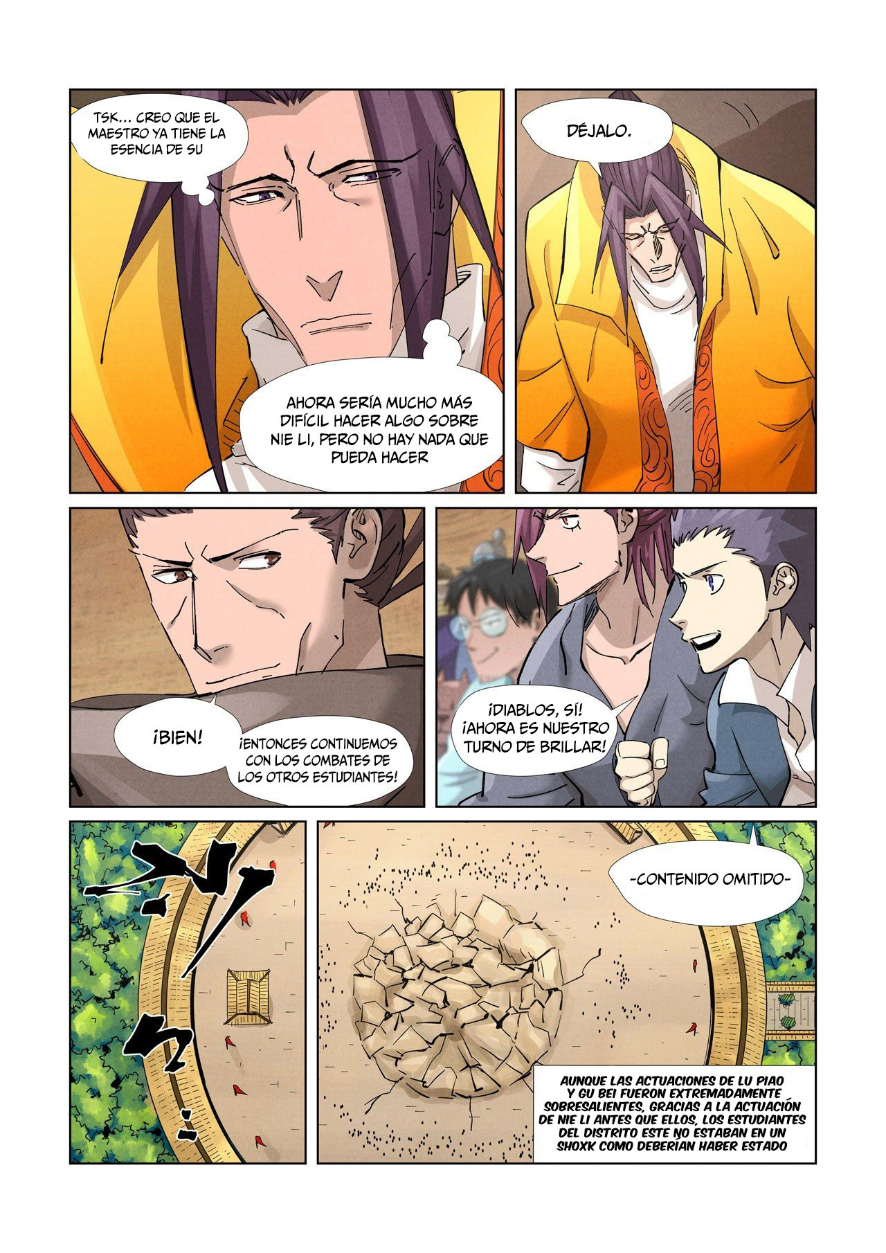 Read Tales of Demons and Gods ES Manga Online