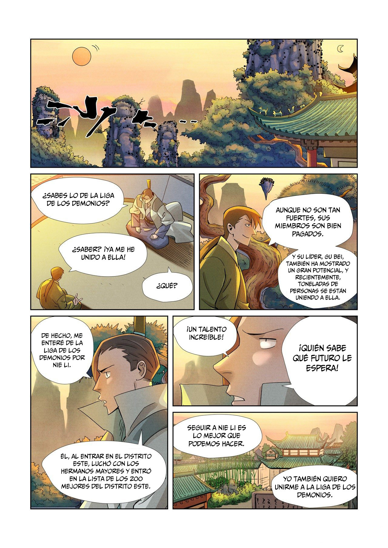 Read Tales of Demons and Gods ES Manga Online