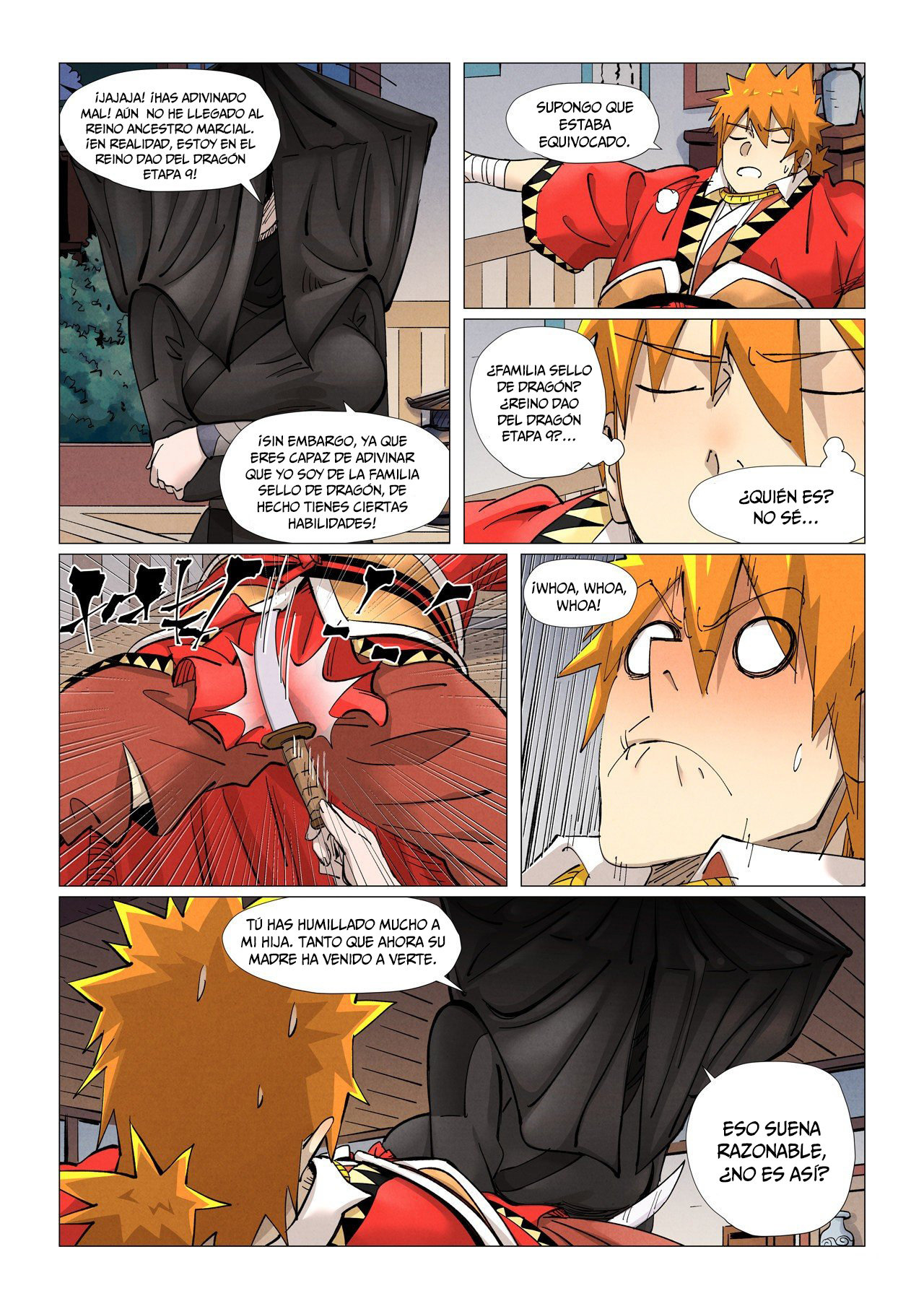 Read Tales of Demons and Gods ES Manga Online