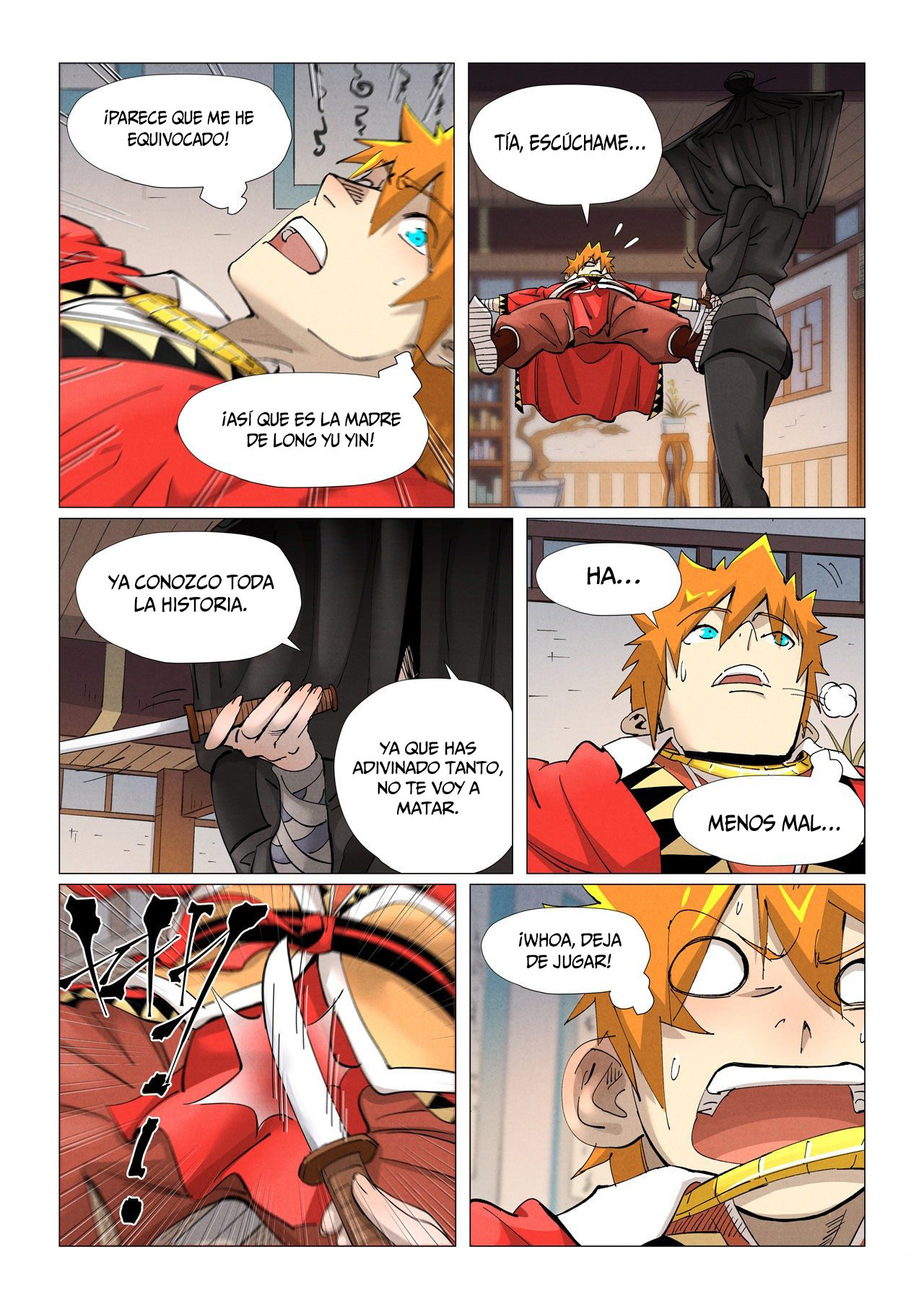 Read Tales of Demons and Gods ES Manga Online