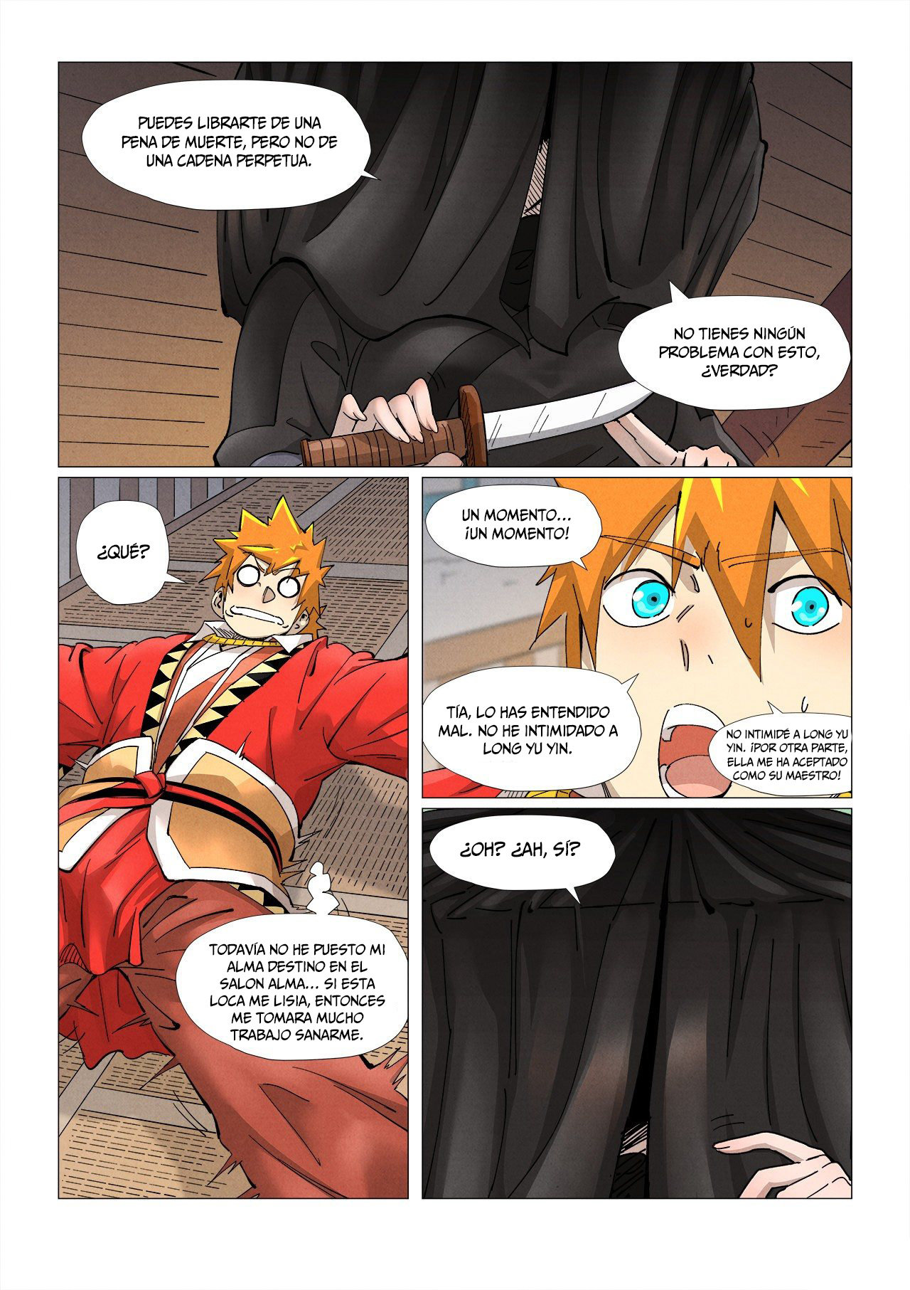 Read Tales of Demons and Gods ES Manga Online