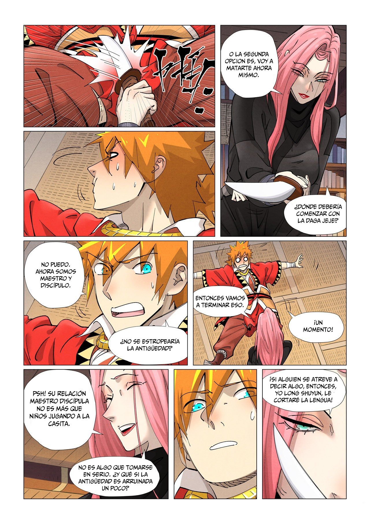 Read Tales of Demons and Gods ES Manga Online
