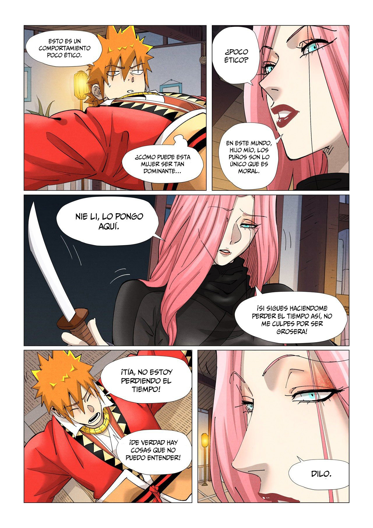 Read Tales of Demons and Gods ES Manga Online