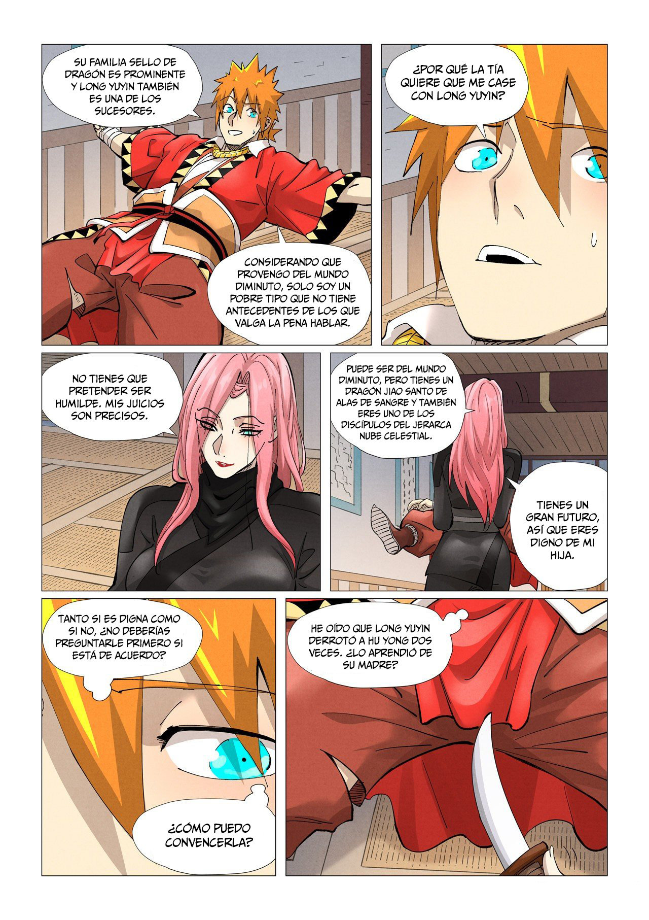 Read Tales of Demons and Gods ES Manga Online