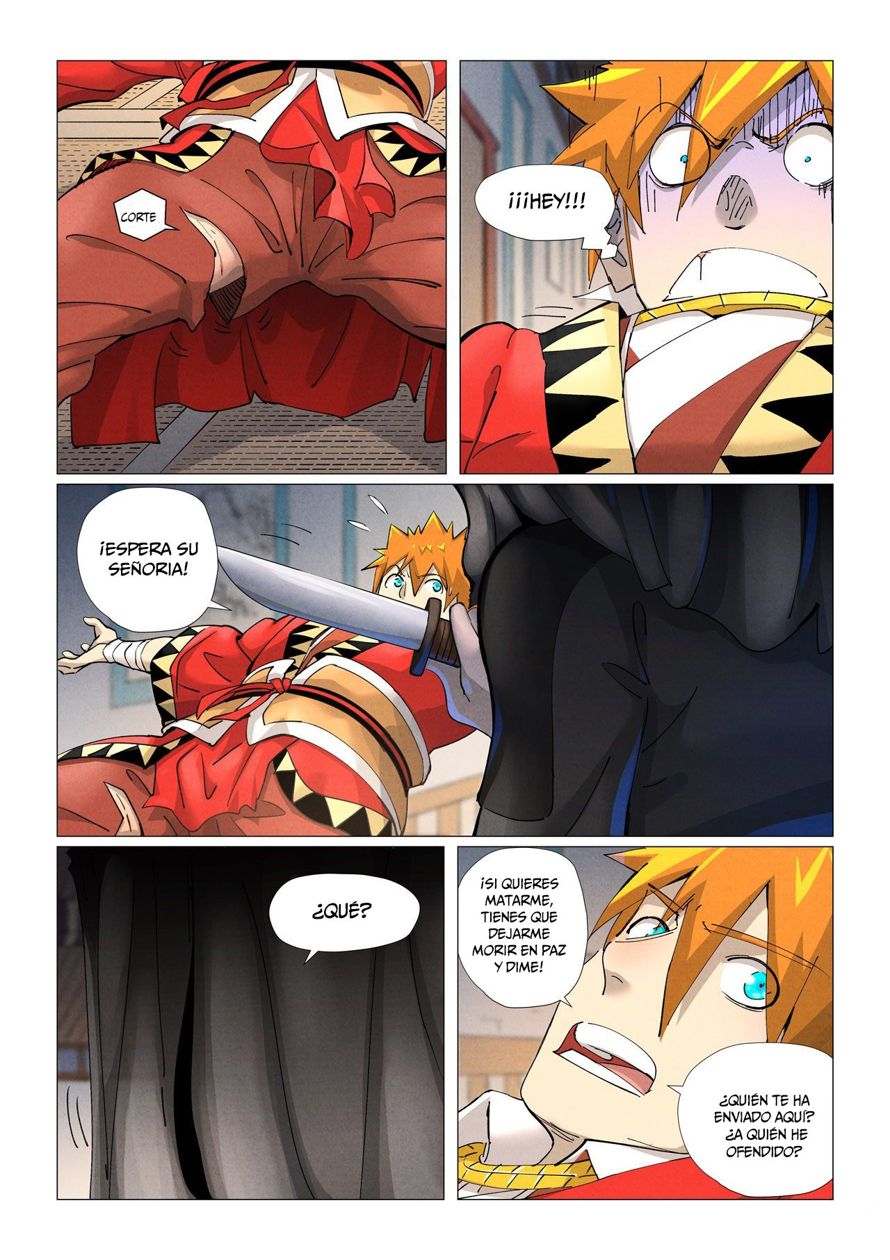Read Tales of Demons and Gods ES Manga Online
