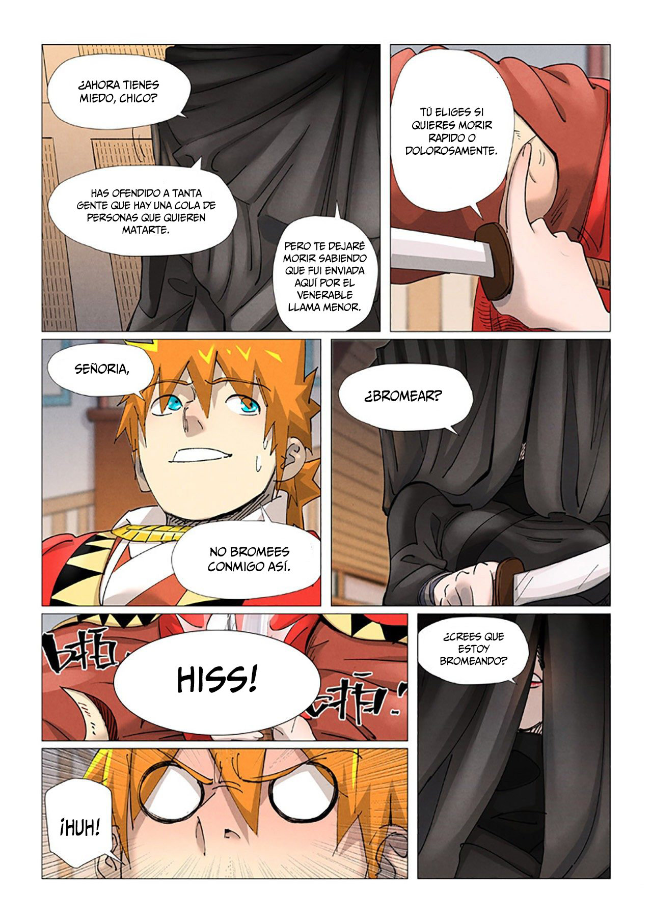 Read Tales of Demons and Gods ES Manga Online