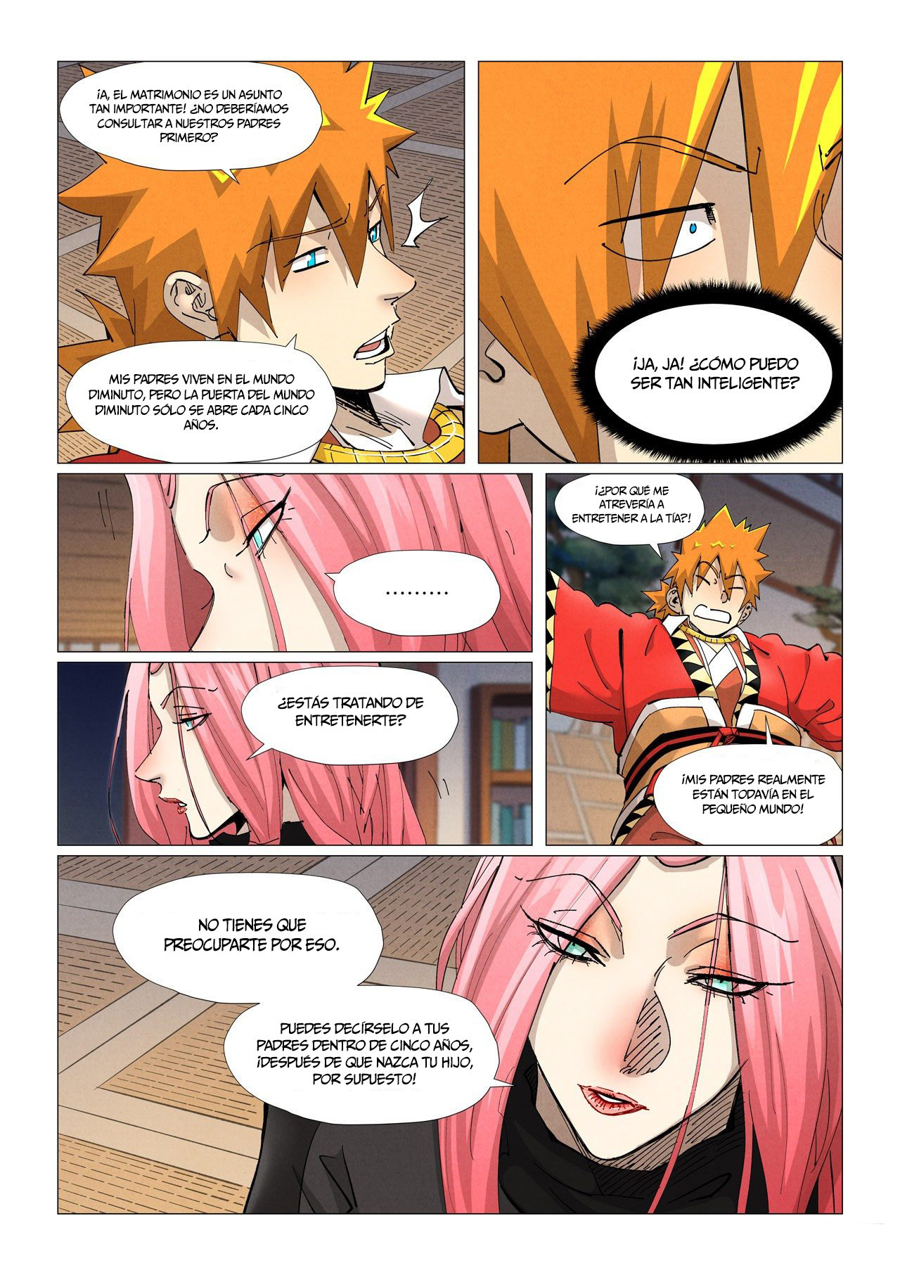 Read Tales of Demons and Gods ES Manga Online