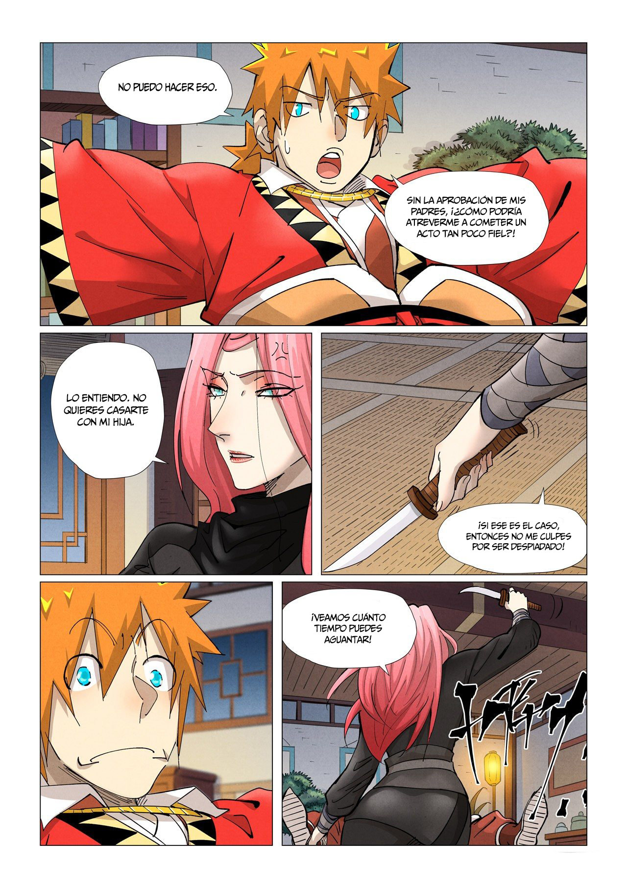 Read Tales of Demons and Gods ES Manga Online