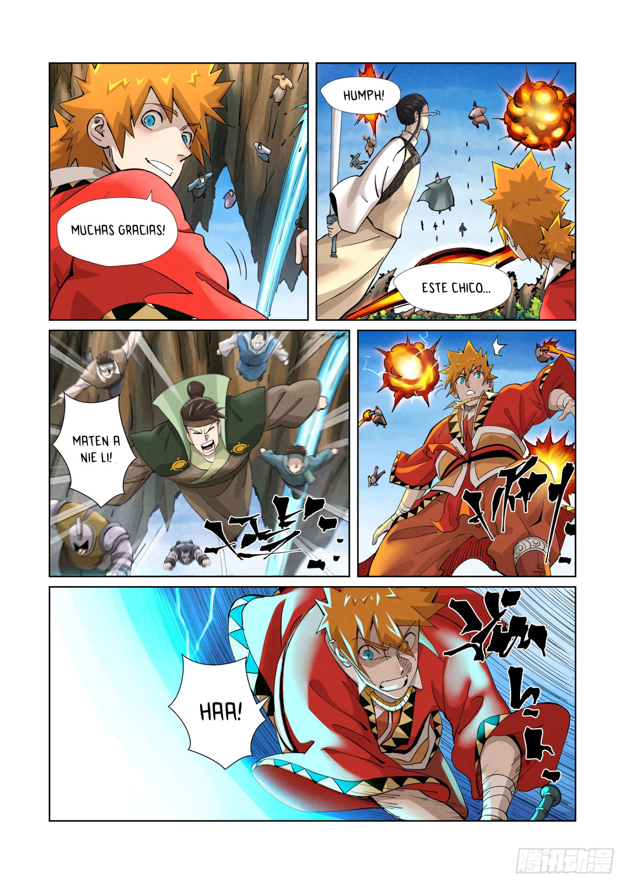 Read Tales of Demons and Gods ES Manga Online
