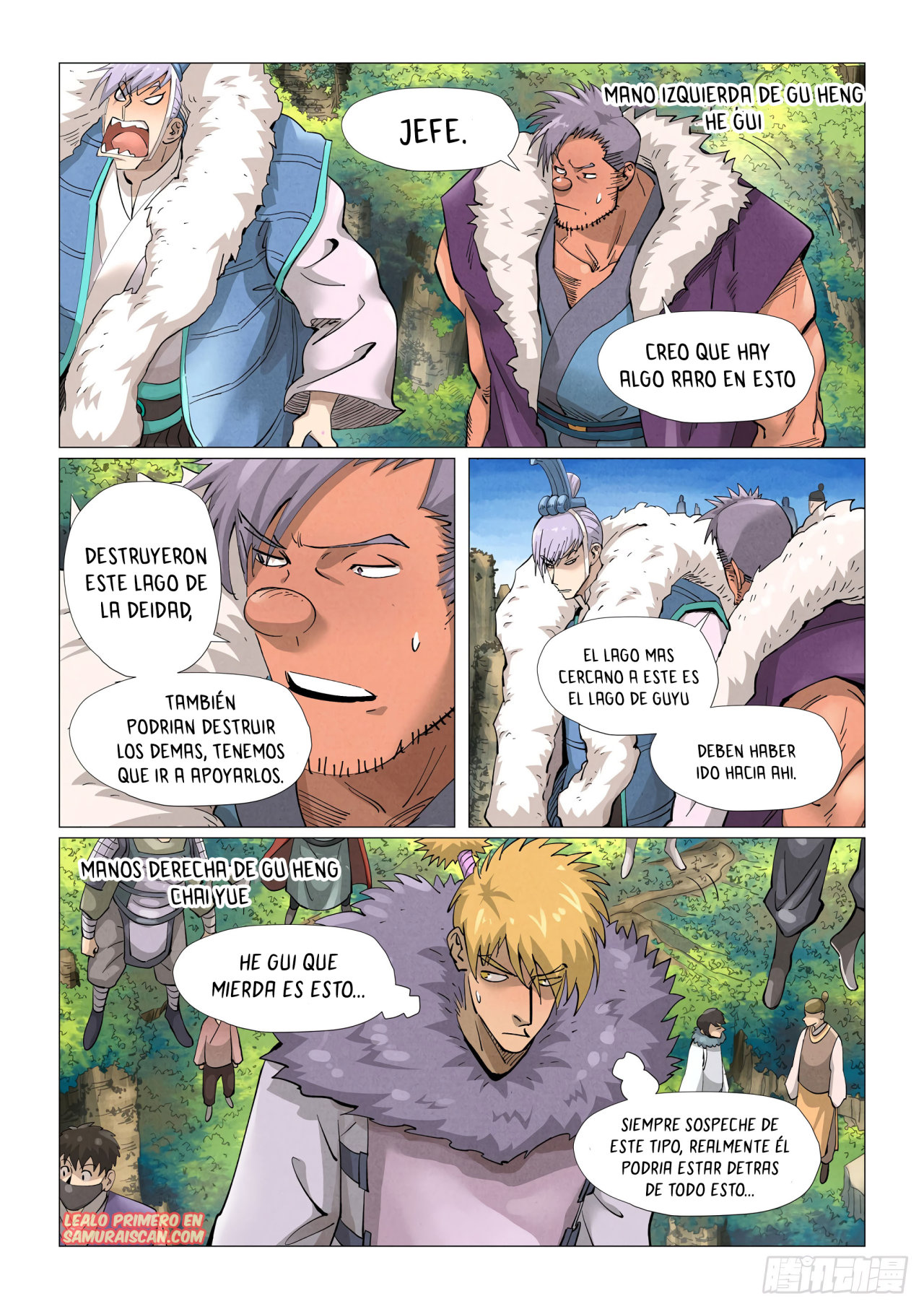 Read Tales of Demons and Gods ES Manga Online