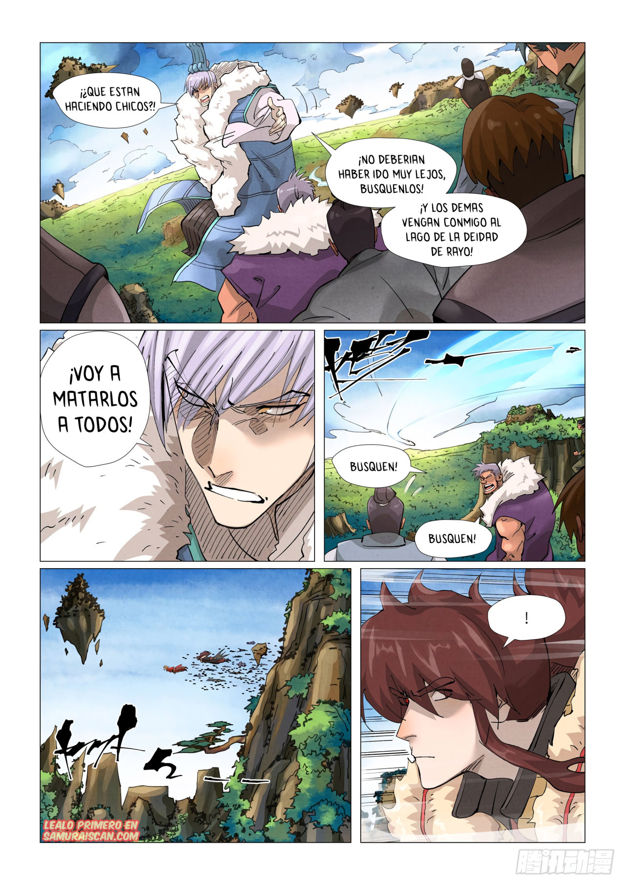 Read Tales of Demons and Gods ES Manga Online