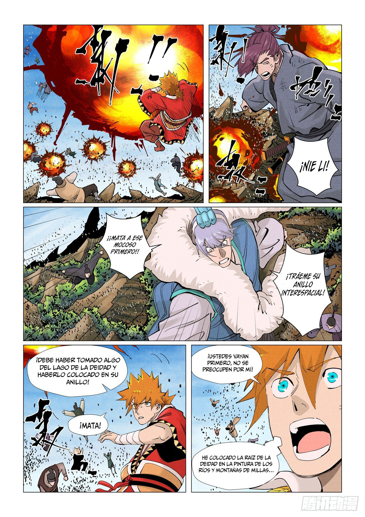 Read Tales of Demons and Gods ES Manga Online