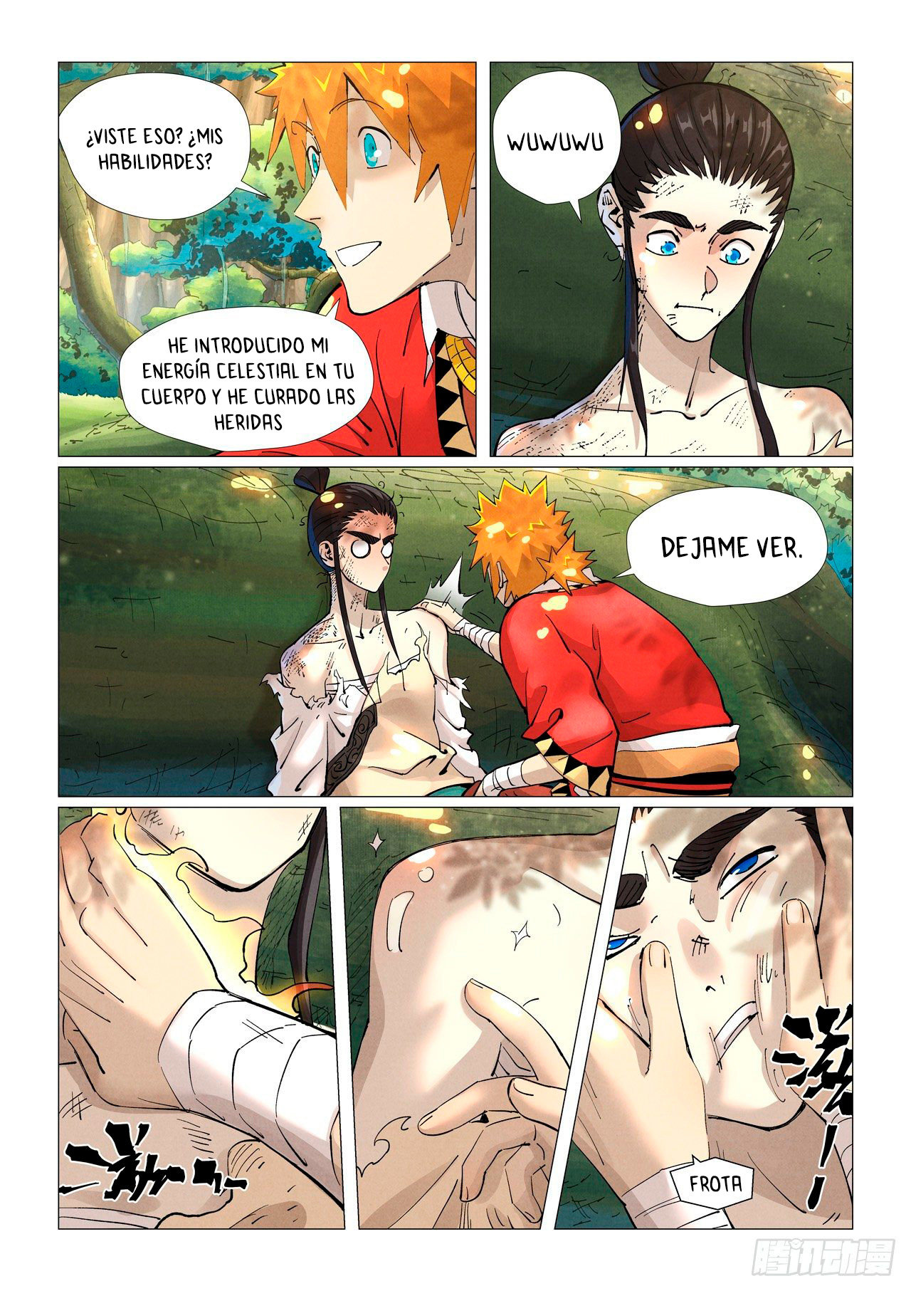Read Tales of Demons and Gods ES Manga Online