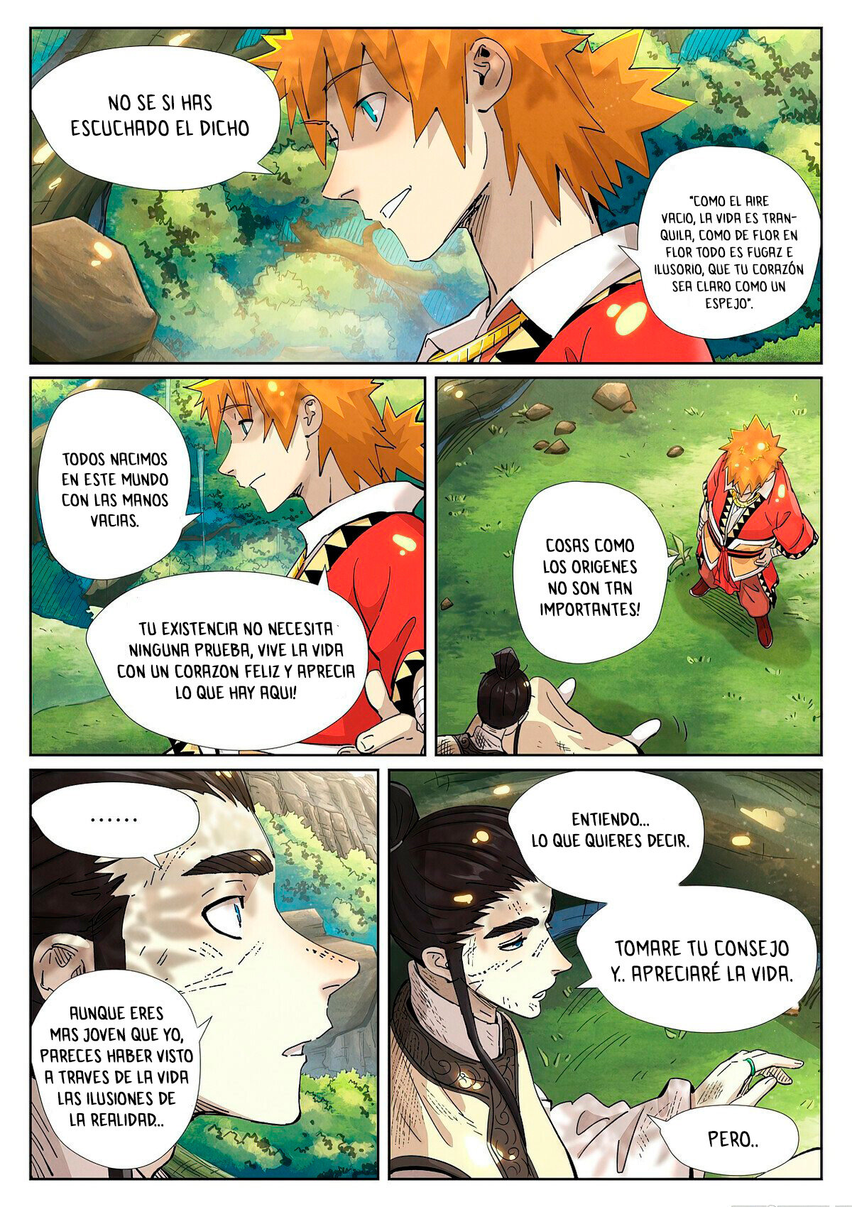 Read Tales of Demons and Gods ES Manga Online