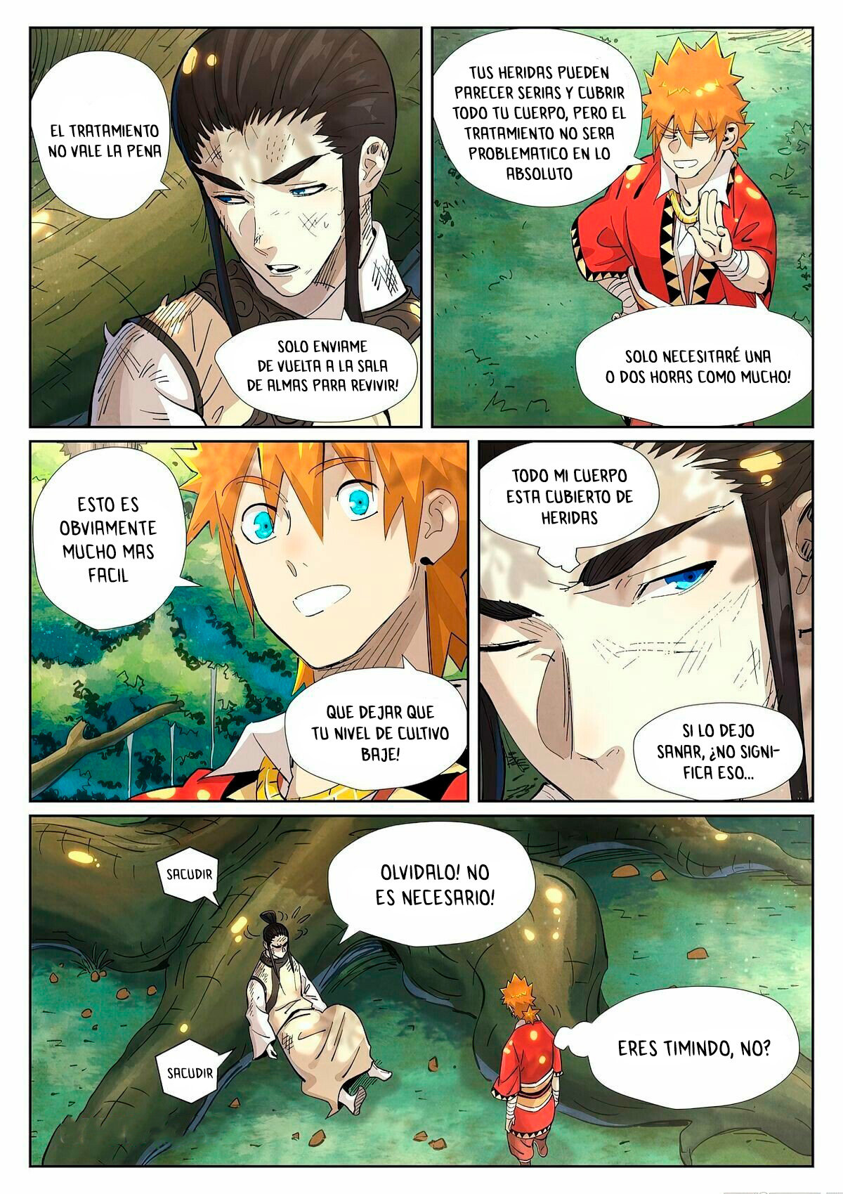 Read Tales of Demons and Gods ES Manga Online