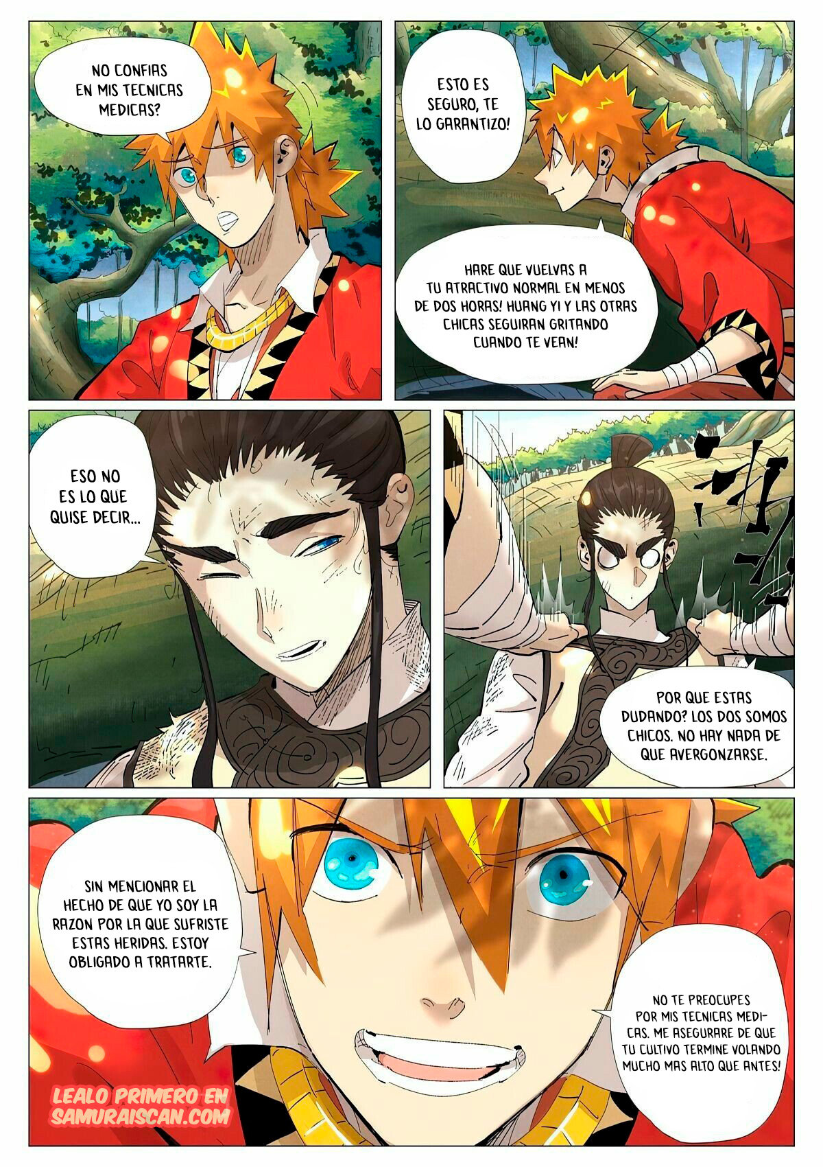 Read Tales of Demons and Gods ES Manga Online