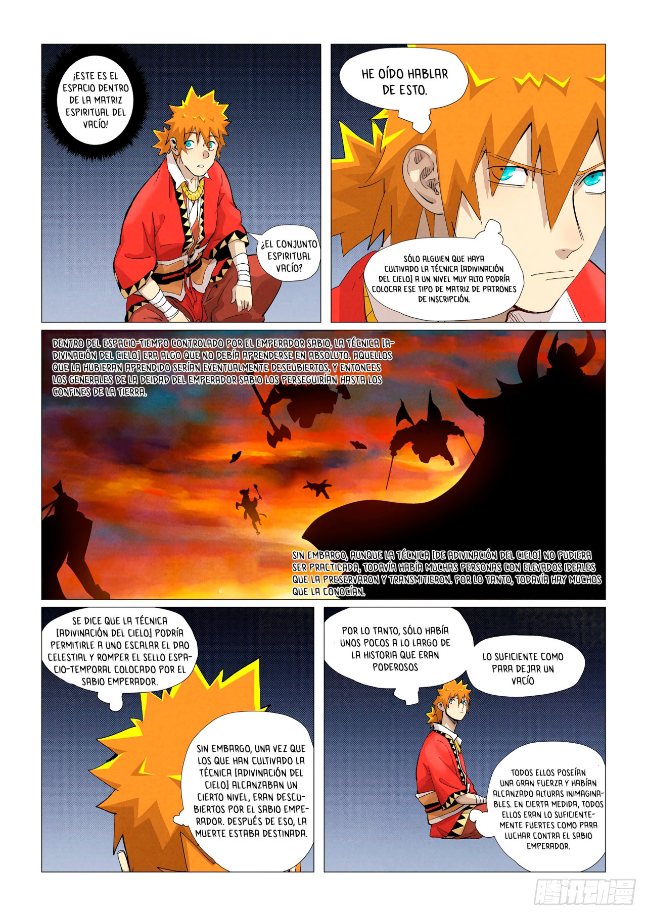 Read Tales of Demons and Gods ES Manga Online