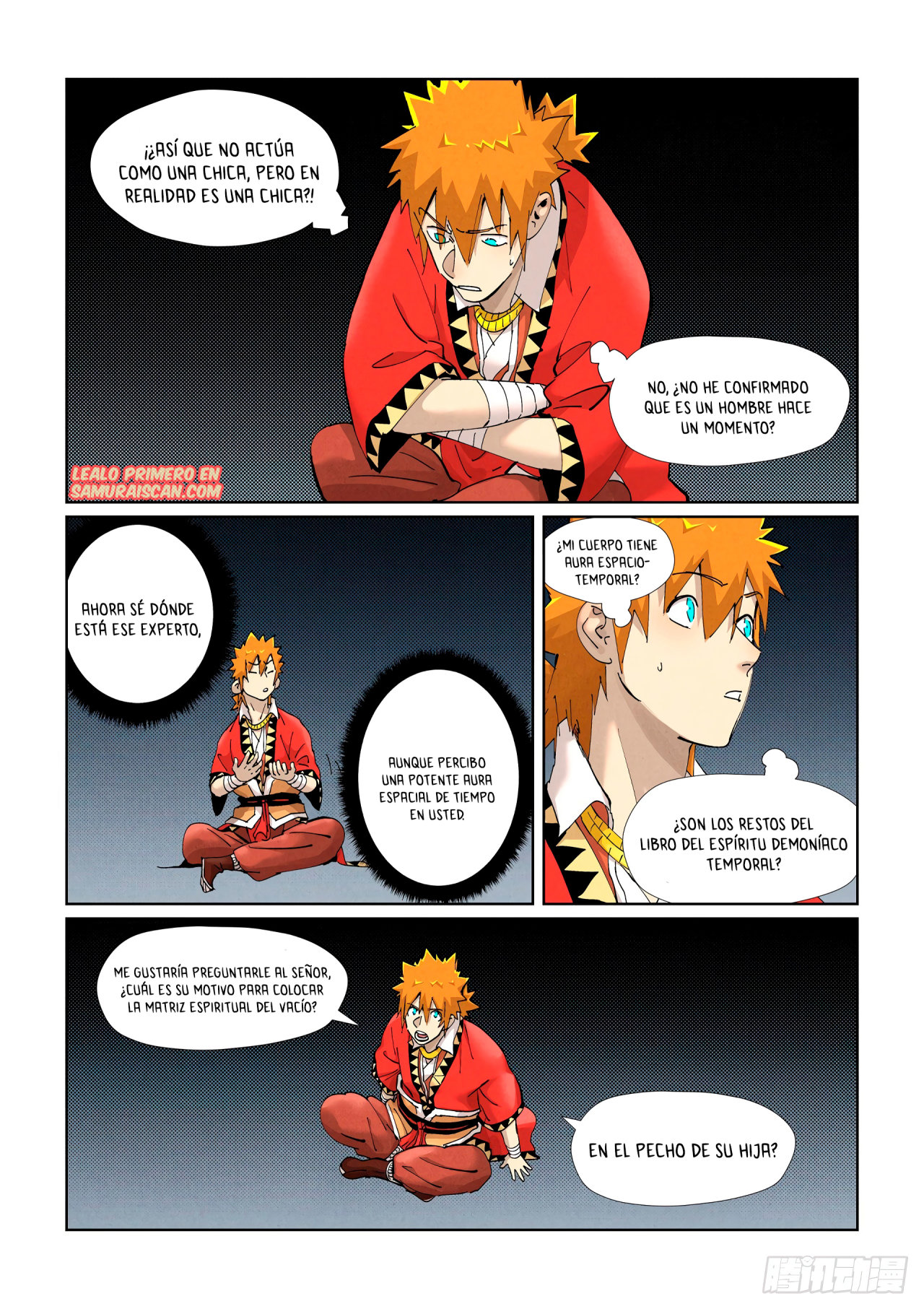 Read Tales of Demons and Gods ES Manga Online