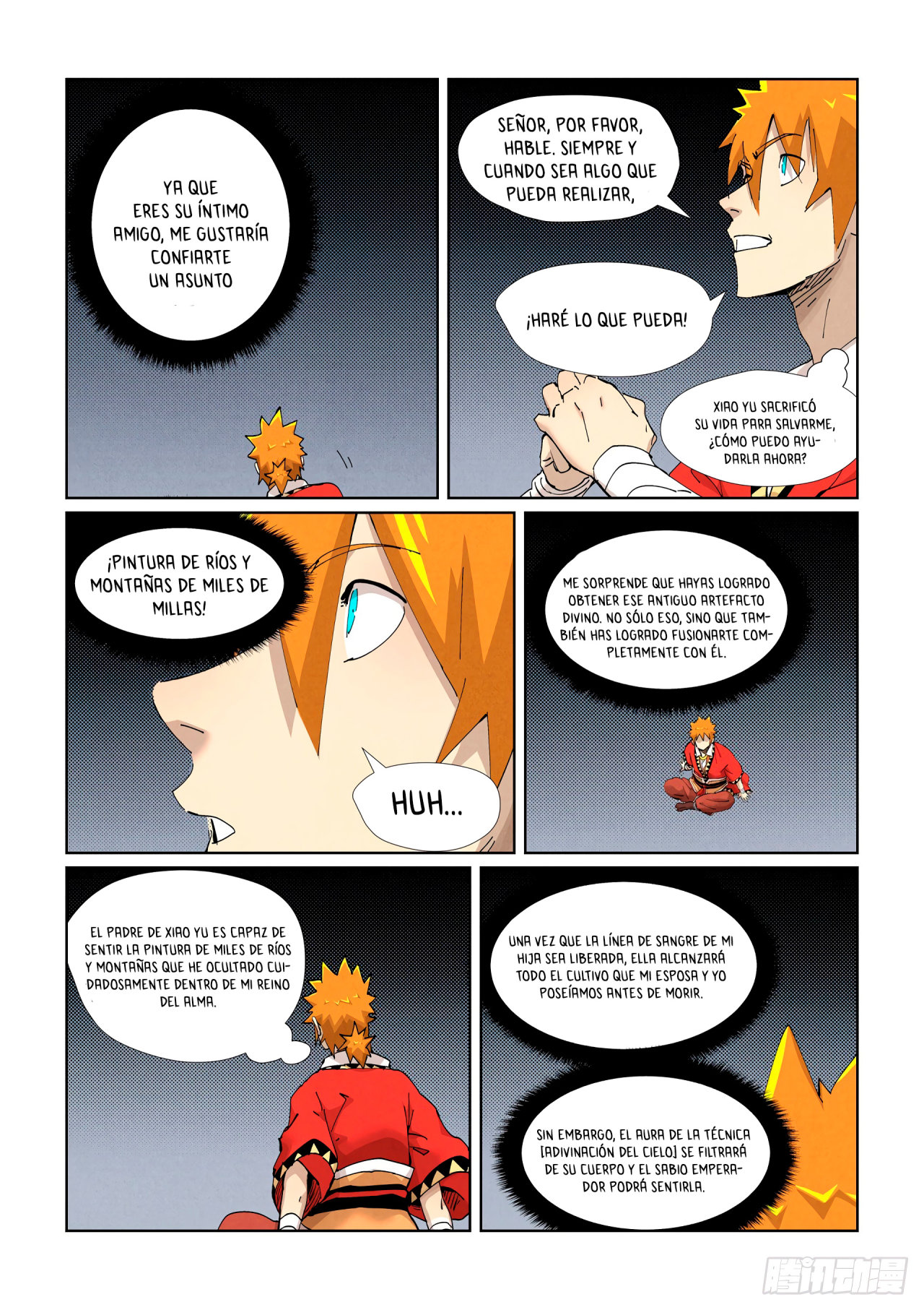 Read Tales of Demons and Gods ES Manga Online