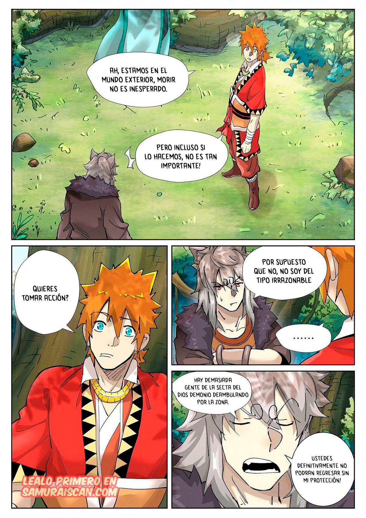 Read Tales of Demons and Gods ES Manga Online