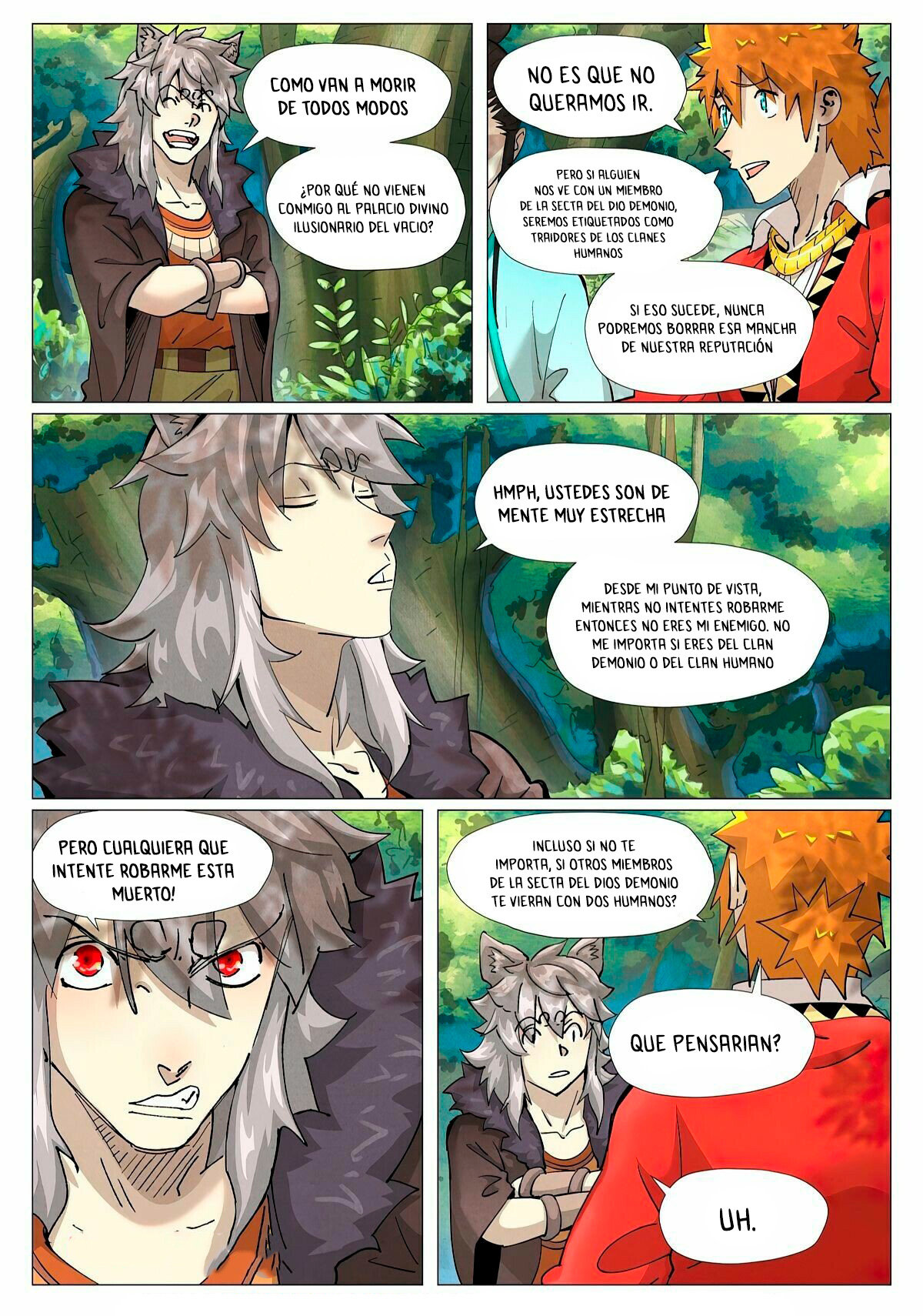 Read Tales of Demons and Gods ES Manga Online