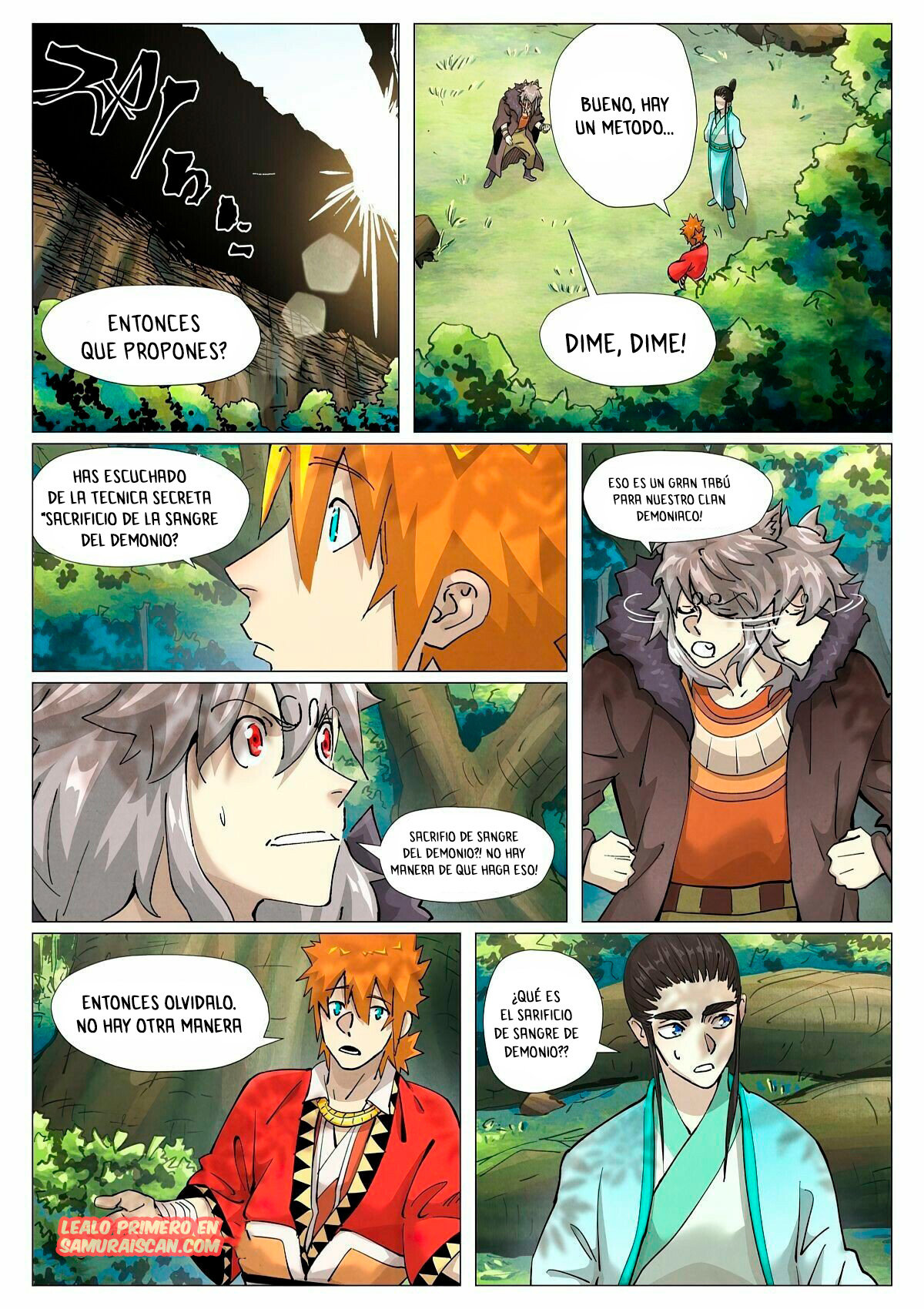 Read Tales of Demons and Gods ES Manga Online