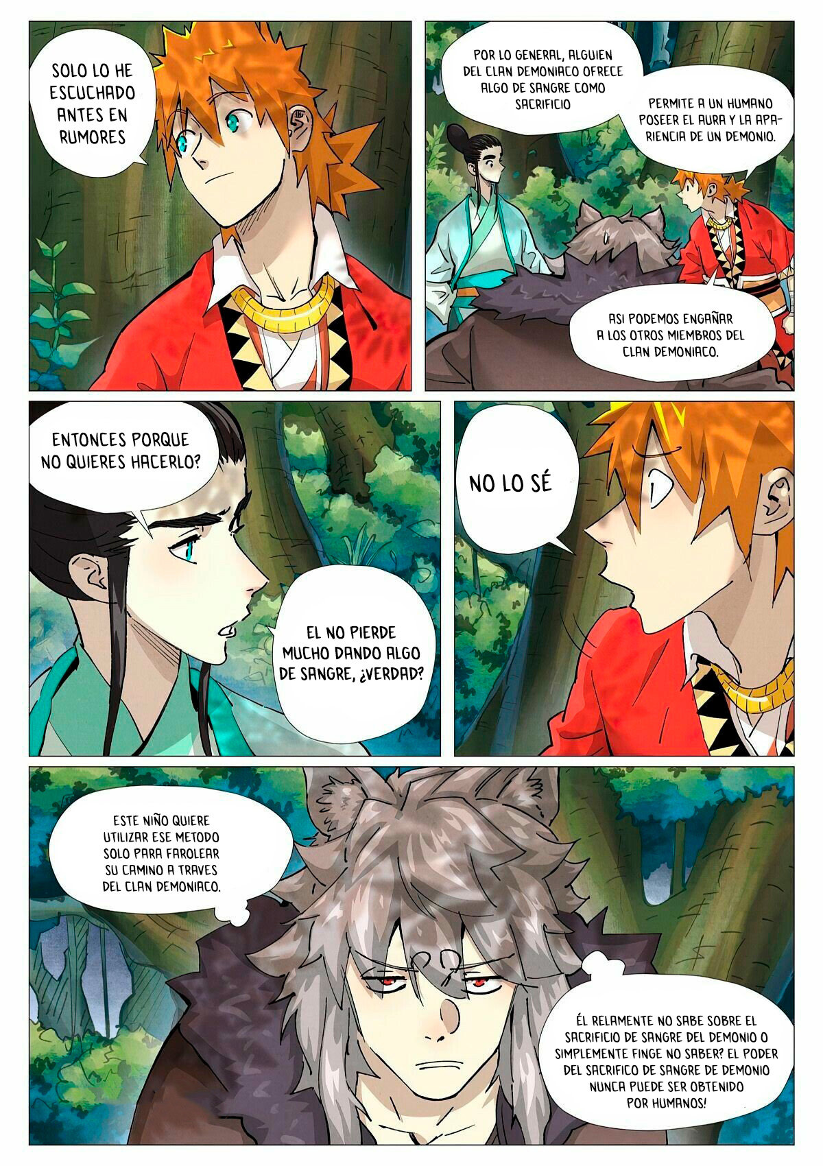 Read Tales of Demons and Gods ES Manga Online