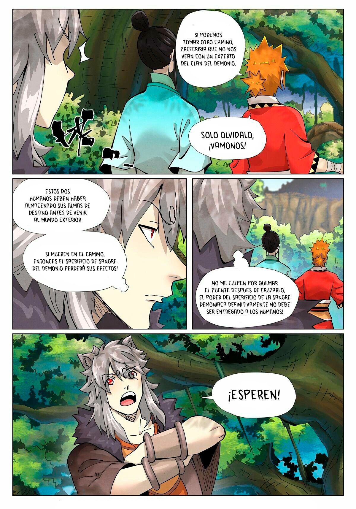 Read Tales of Demons and Gods ES Manga Online