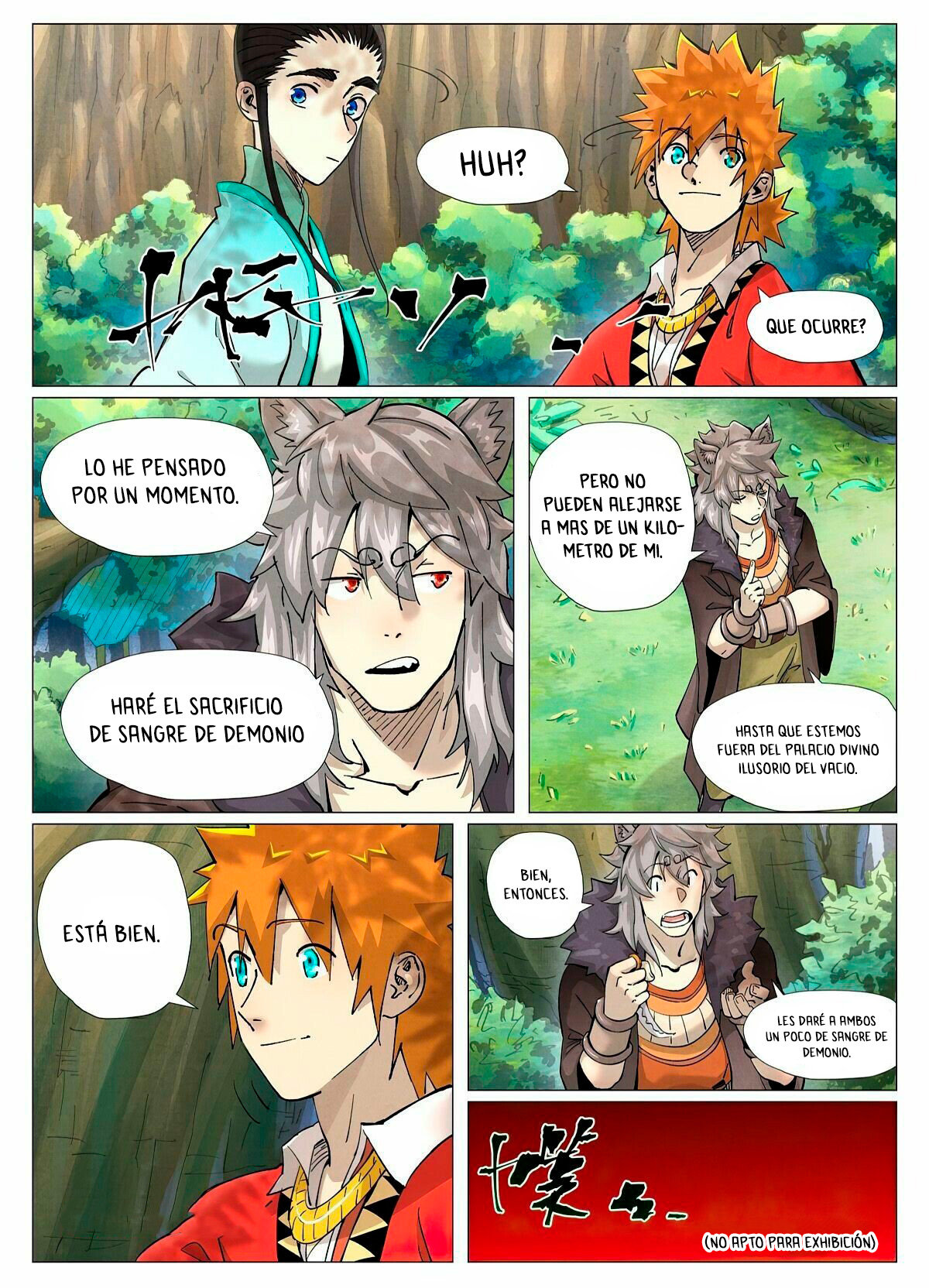 Read Tales of Demons and Gods ES Manga Online