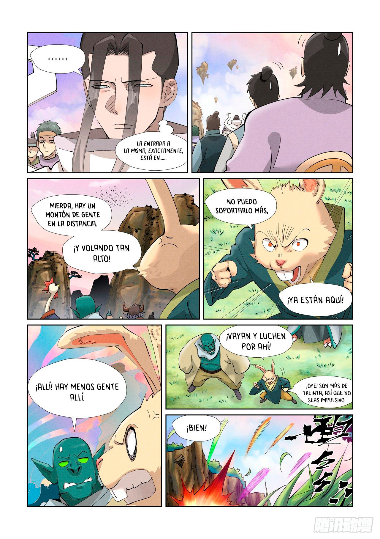 Read Tales of Demons and Gods ES Manga Online