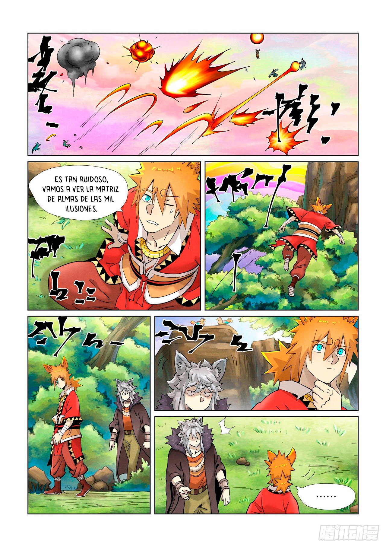 Read Tales of Demons and Gods ES Manga Online