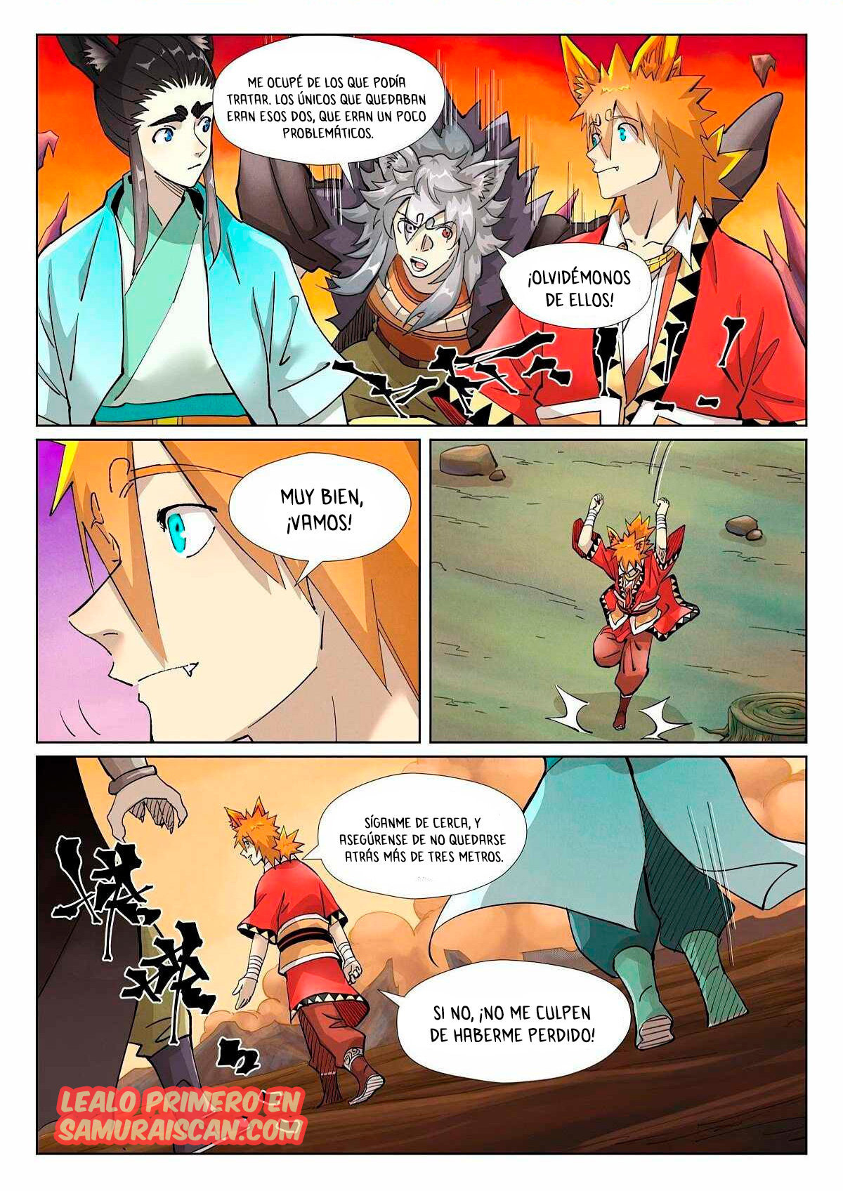 Read Tales of Demons and Gods ES Manga Online
