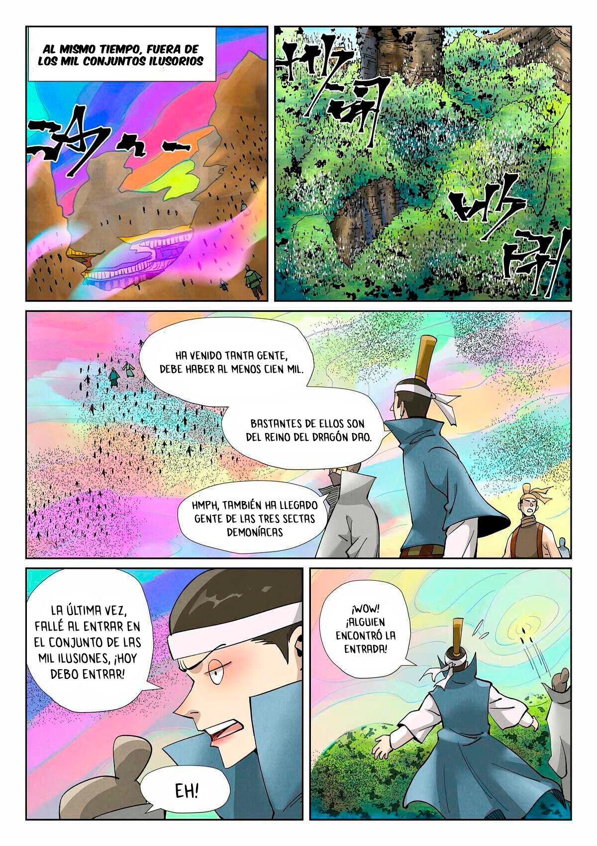 Read Tales of Demons and Gods ES Manga Online