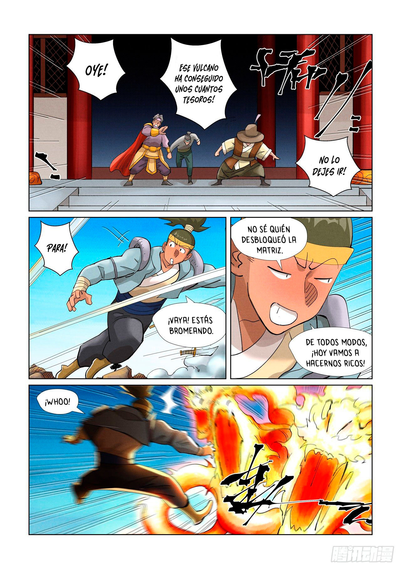Read Tales of Demons and Gods ES Manga Online