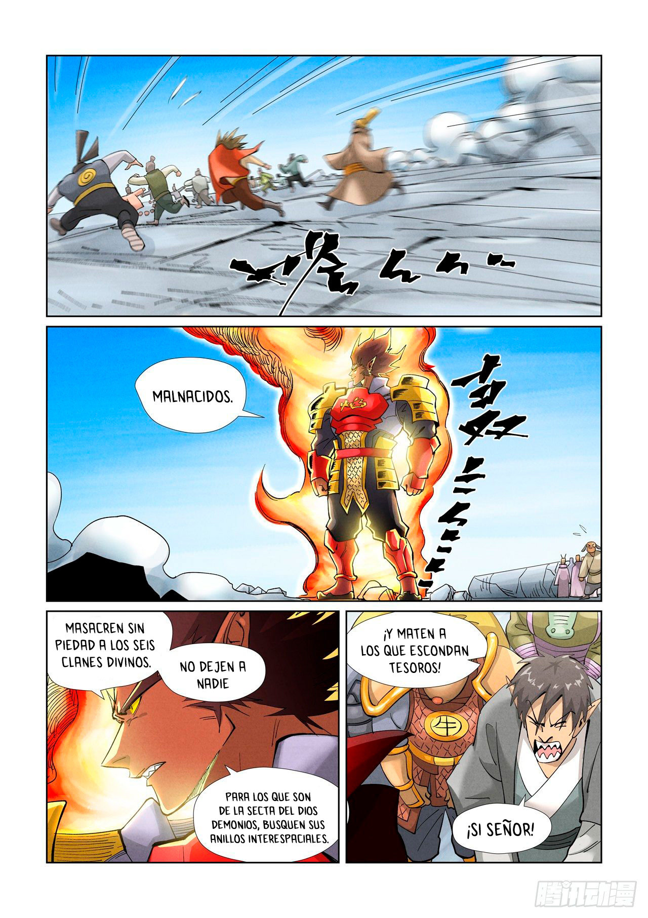 Read Tales of Demons and Gods ES Manga Online