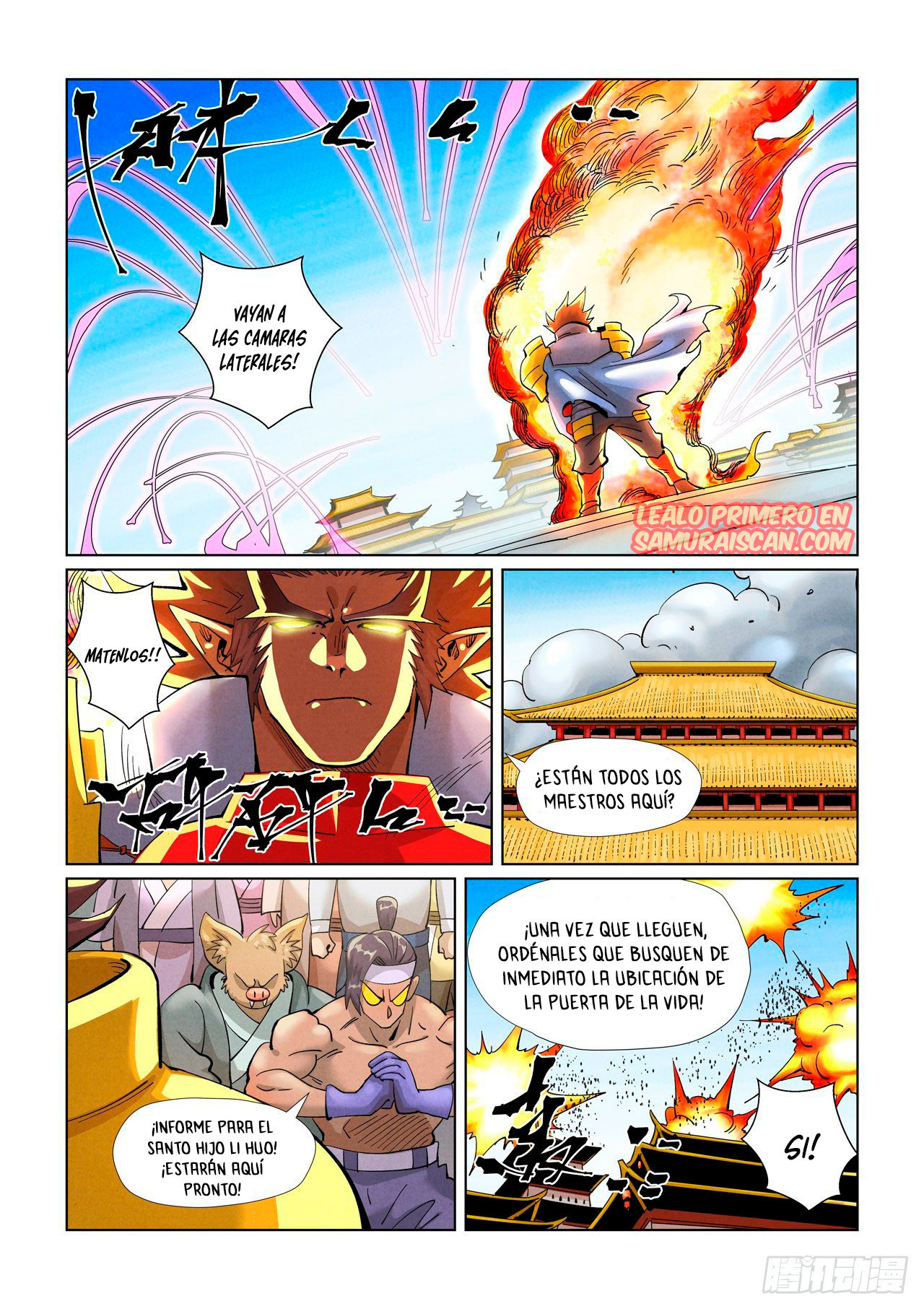 Read Tales of Demons and Gods ES Manga Online