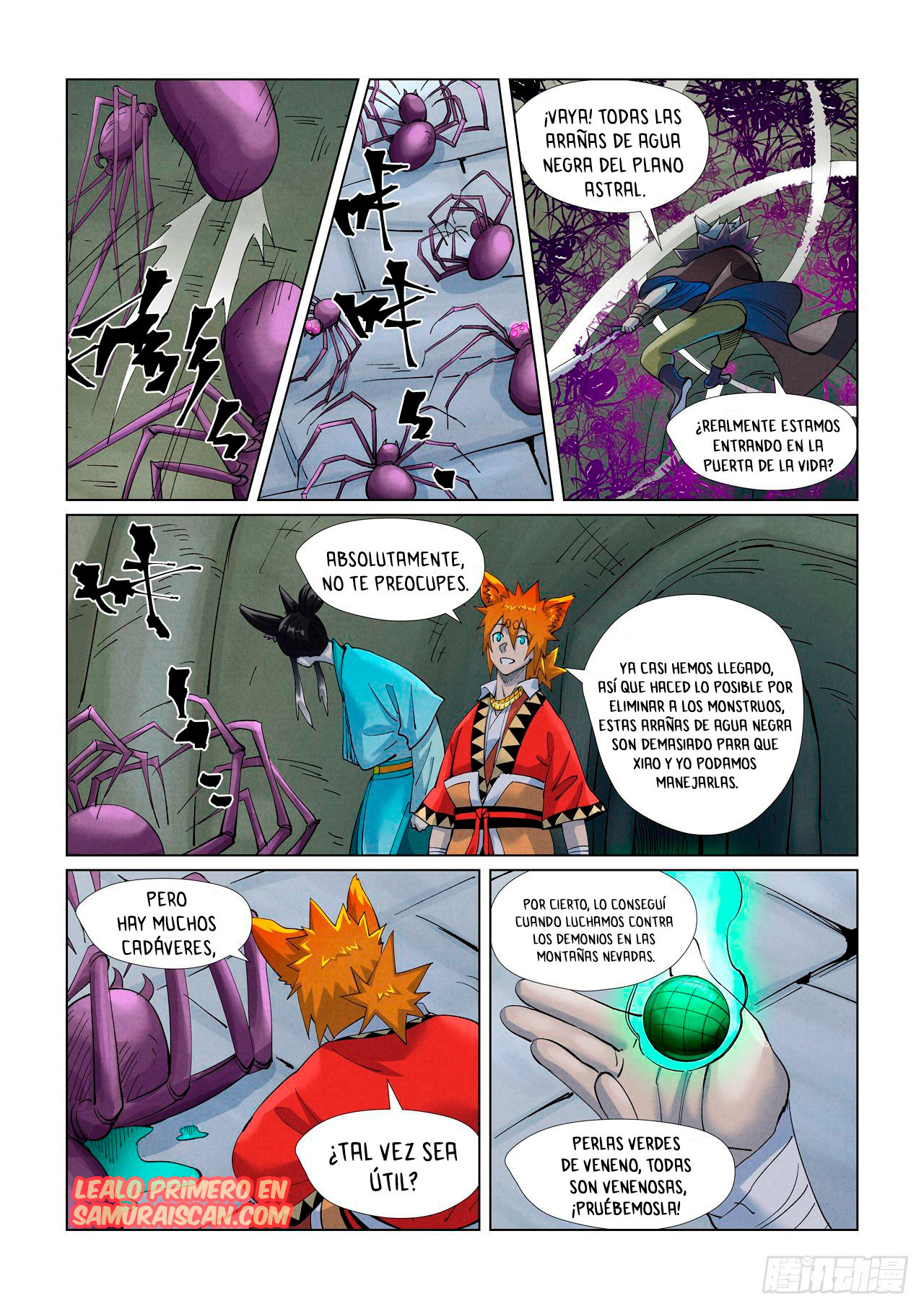 Read Tales of Demons and Gods ES Manga Online