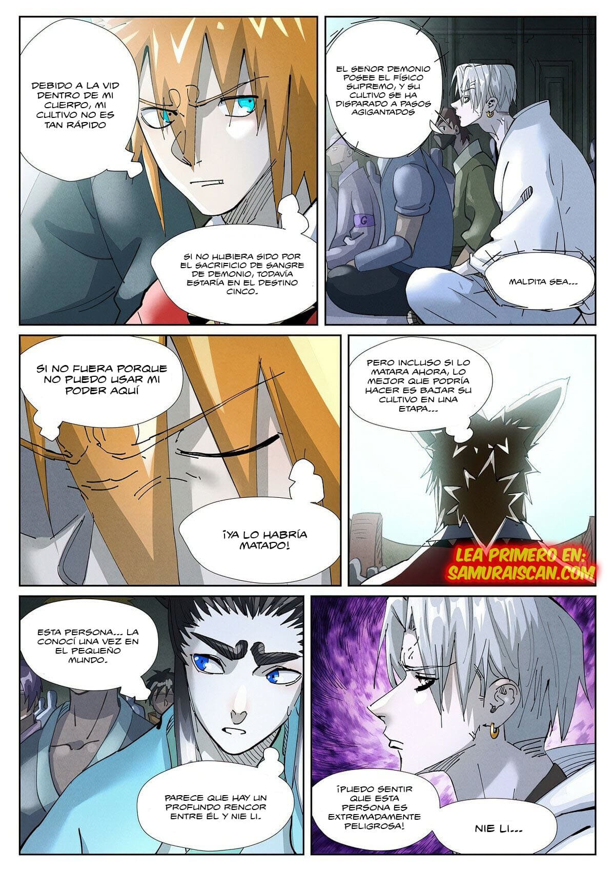 Read Tales of Demons and Gods ES Manga Online