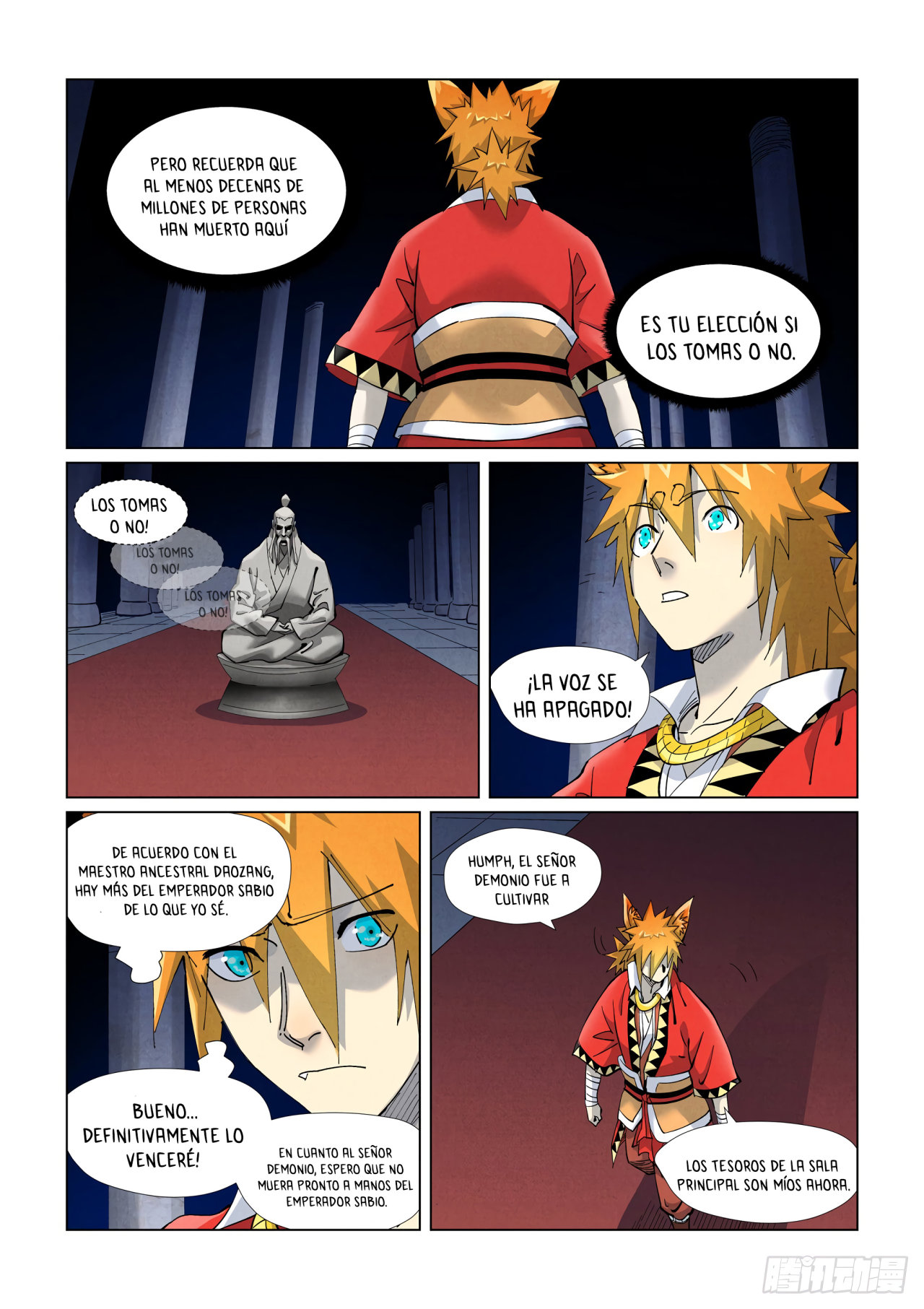Read Tales of Demons and Gods ES Manga Online