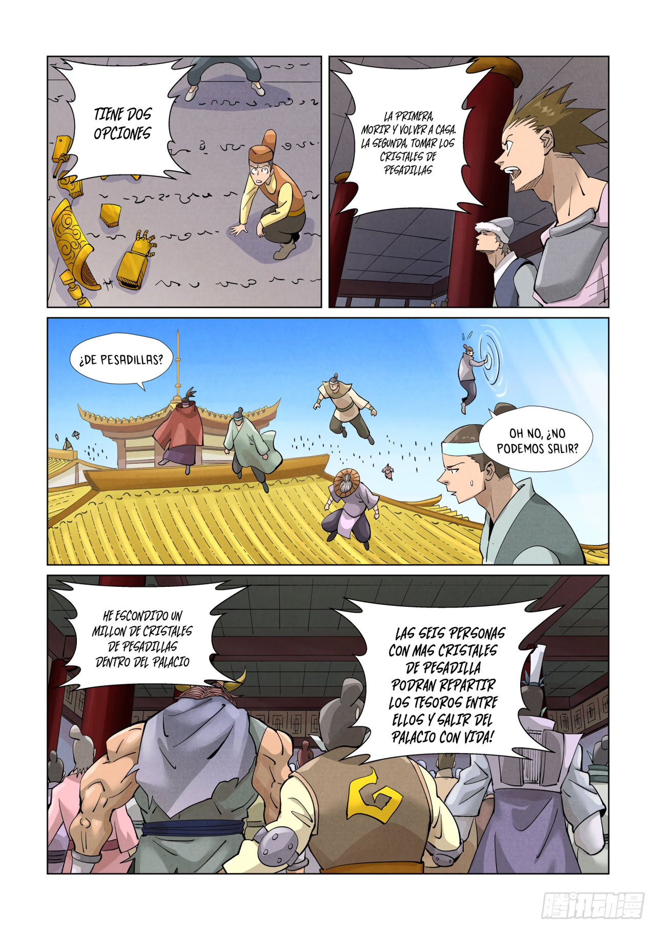 Read Tales of Demons and Gods ES Manga Online